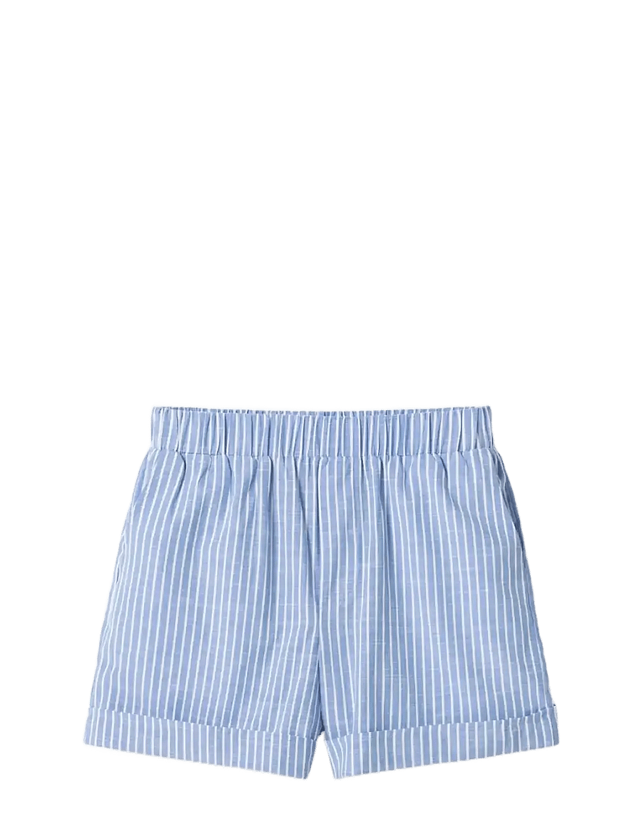 Noella - Letty Shorts - vabaaja lühikesed püksid - blue stripe - 1