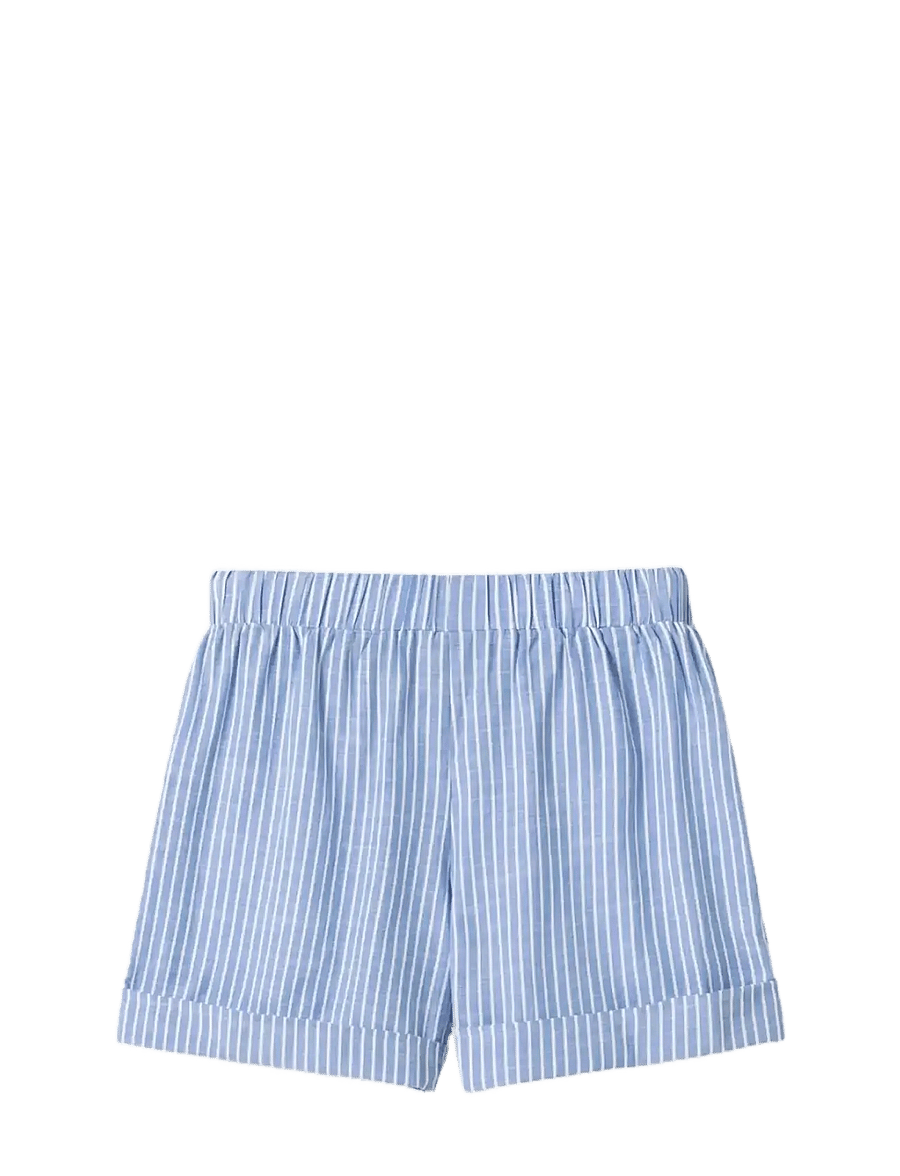 Noella - Letty Shorts - vabaaja lühikesed püksid - blue stripe - 2