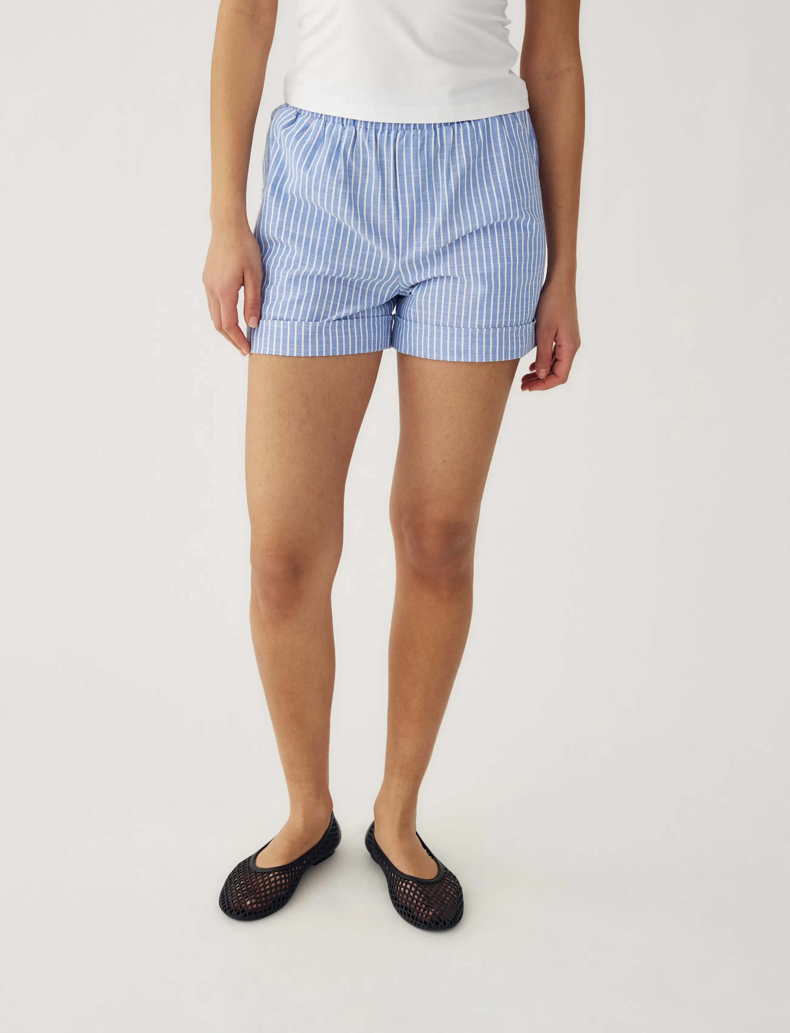 Noella - Letty Shorts - laveste priser - blue stripe - 0