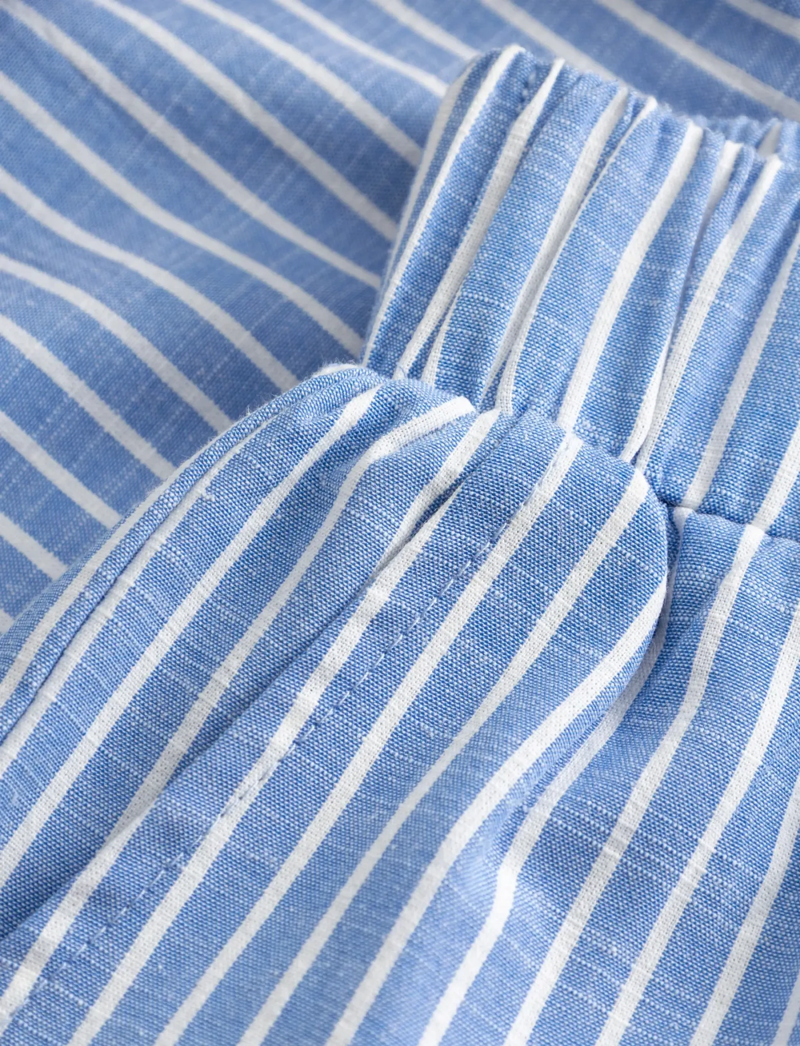 Noella - Letty Shorts - vabaaja lühikesed püksid - blue stripe - 5