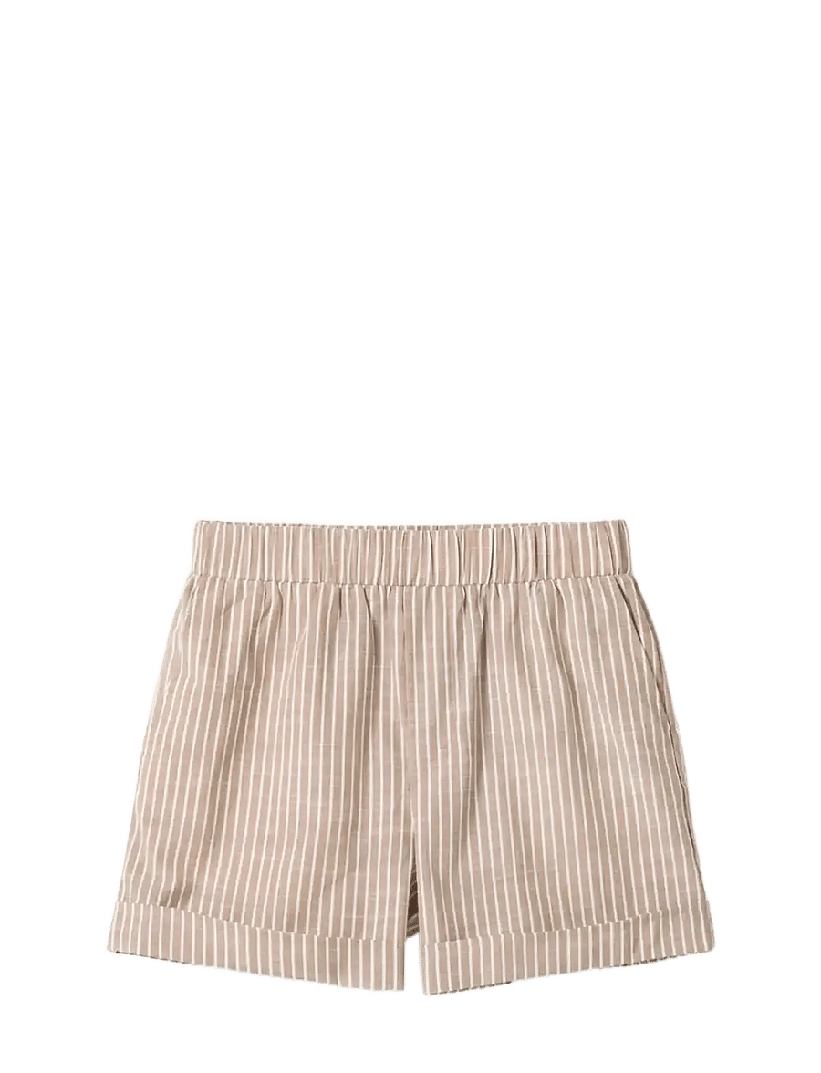 Noella - Letty Shorts - casual shorts - sand stripe - 1