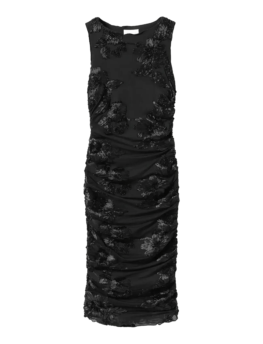 Noella - Lavinia Dress - stramme kjoler - black - 1