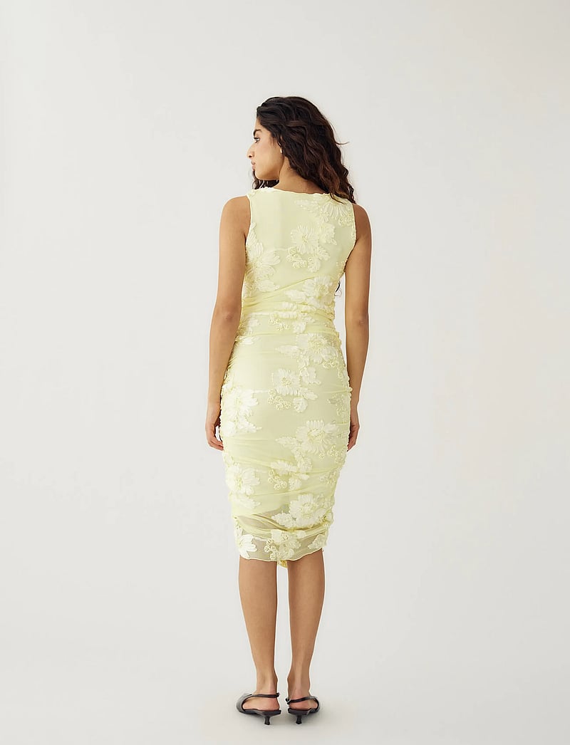 Noella - Lavinia Dress - kotelomekot - butter yellow - 3