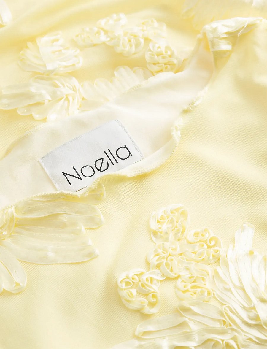 Noella - Lavinia Dress - bodycon kleitas - butter yellow - 5