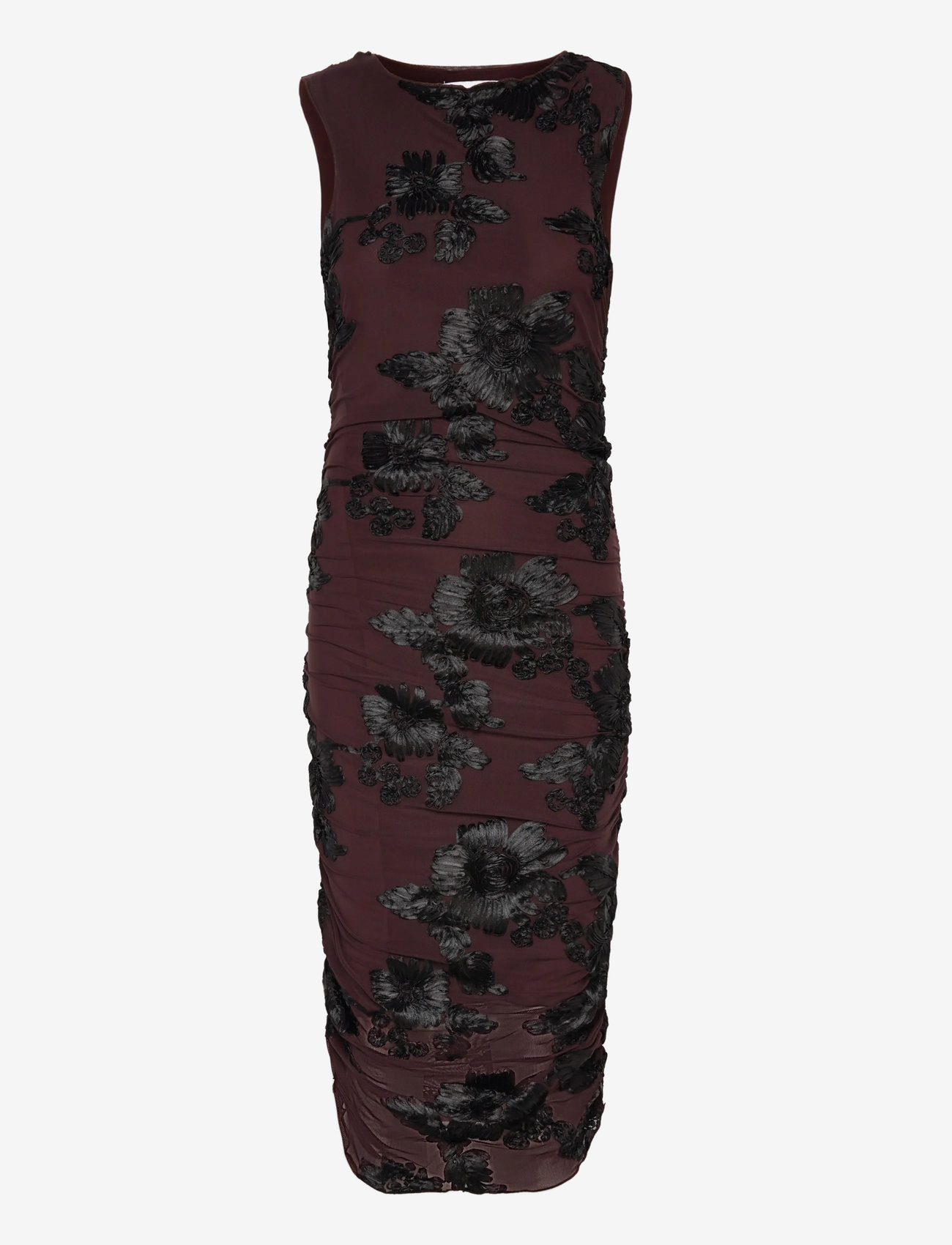 Noella - Lavinia Dress - fodralklänningar - chocolate black - 0