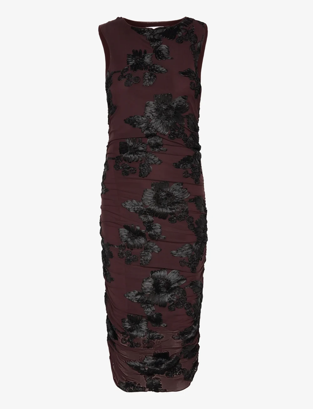 Noella - Lavinia Dress - stramme kjoler - chocolate black - 0