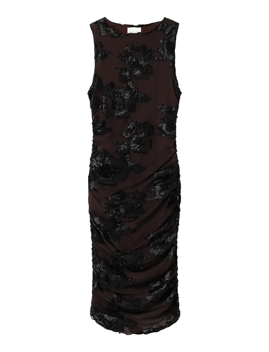 Noella - Lavinia Dress - etuikleider - chocolate black - 0