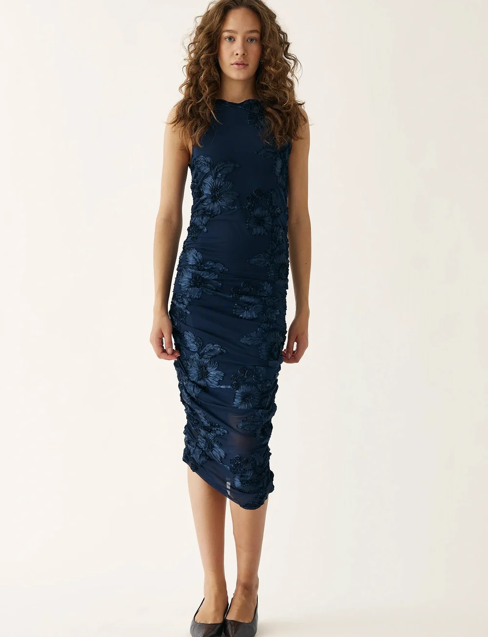 Noella - Lavinia Dress - stramme kjoler - navy - 0