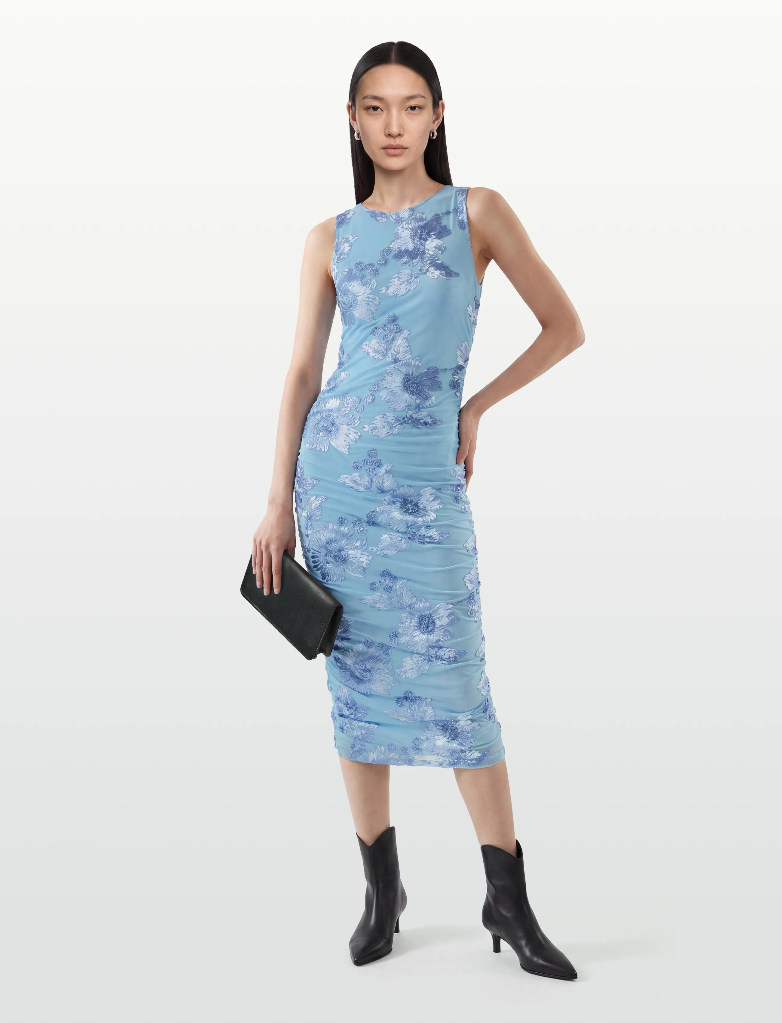 Noella Lavinia Dress - Bodycon Dresses - OCEAN SPRAY / blue