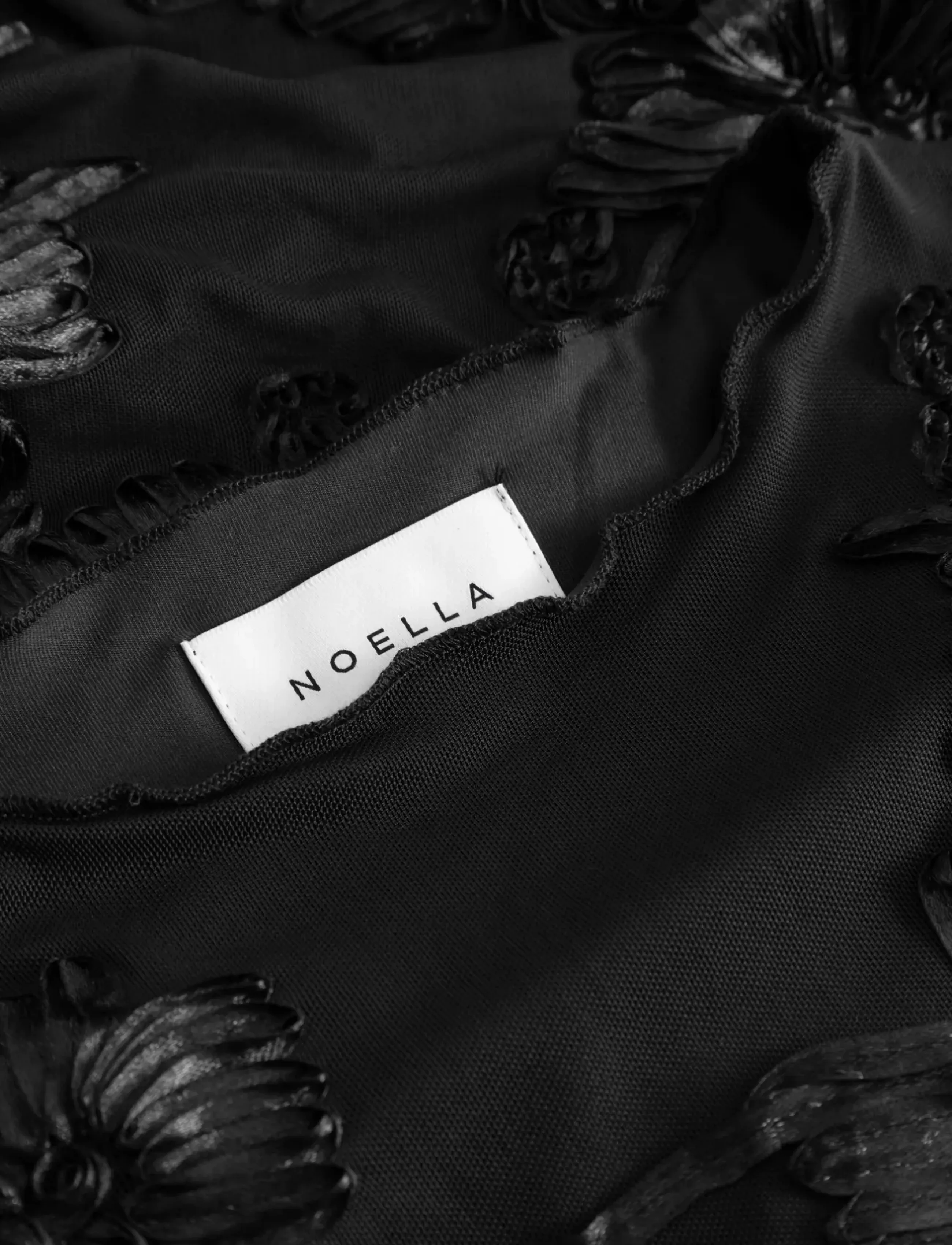 Noella - Lavinia L/S Dress - party dresses - black - 5