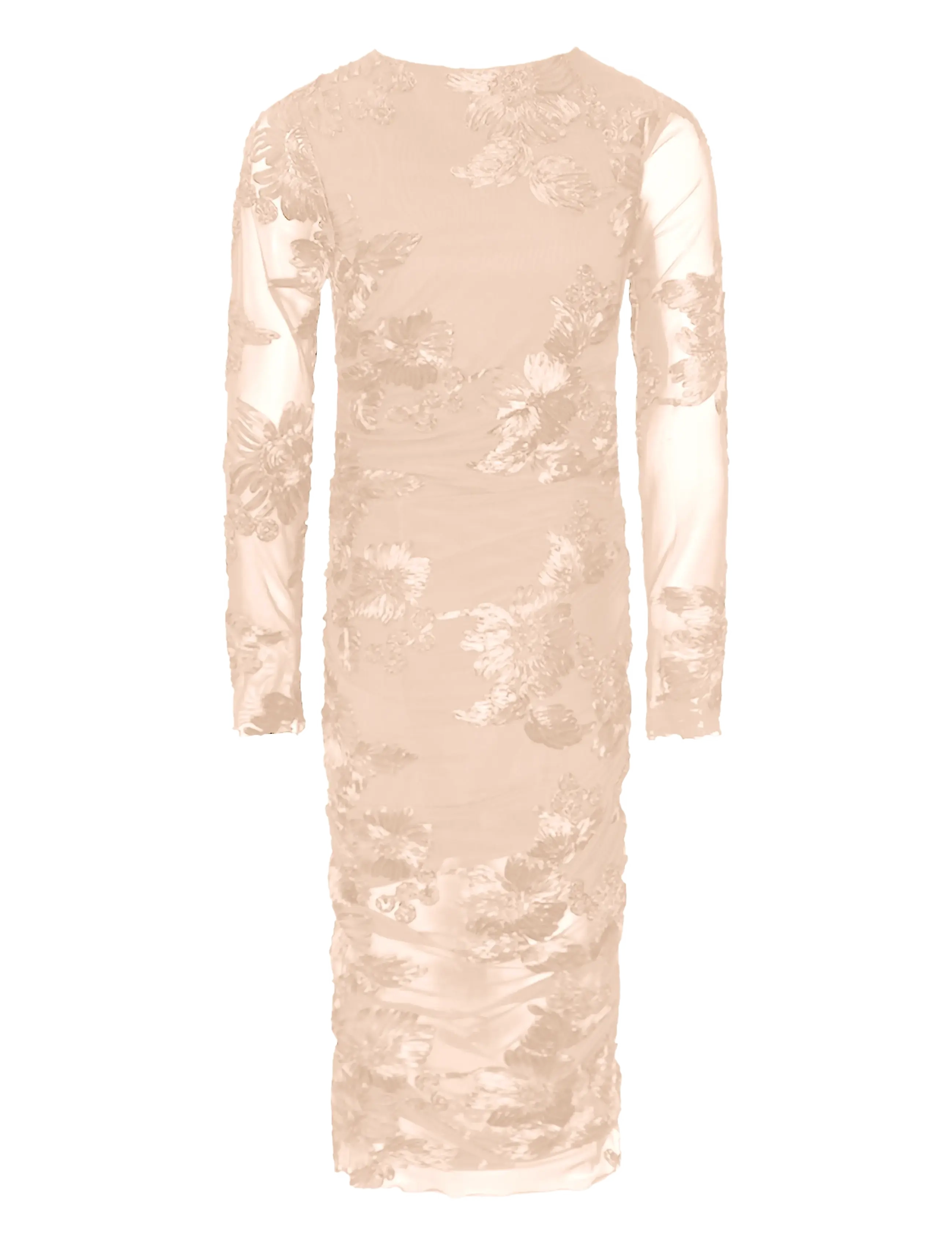 Noella Lavinia L/S Dress - Clothing - IVORY / beige