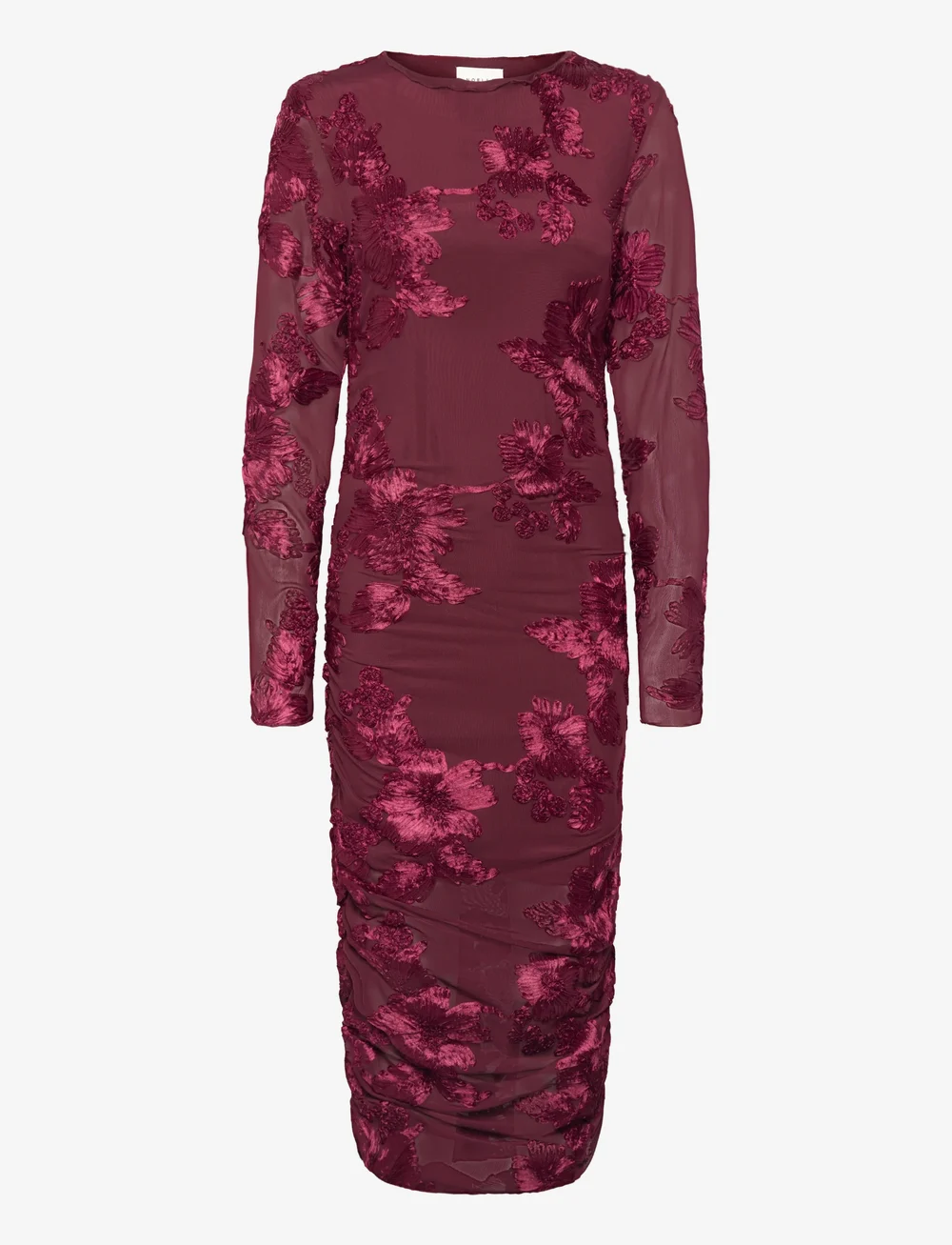 Noella - Lavinia L/S Dress - kotelomekot - winetasting - 0