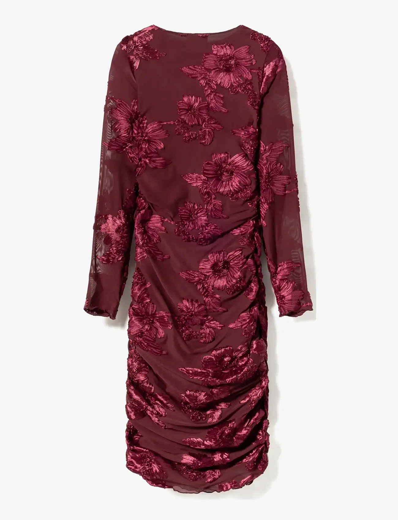 Noella - Lavinia L/S Dress - fodralklänningar - winetasting - 3