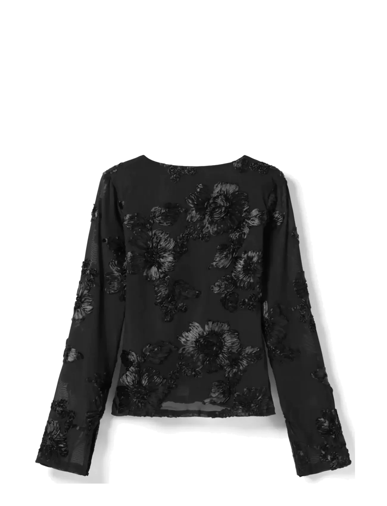 Noella - Lucille Top - langærmede bluser - black - 3
