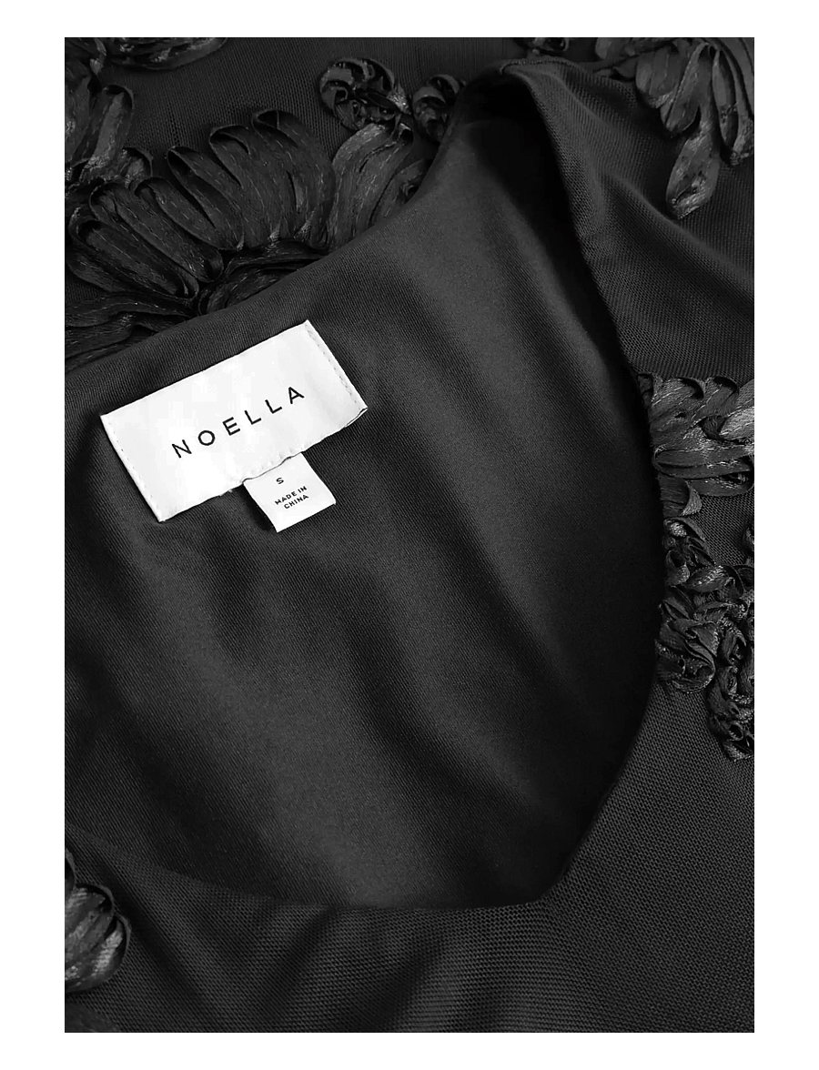 Noella - Lucille Top - långärmade blusar - black - 5