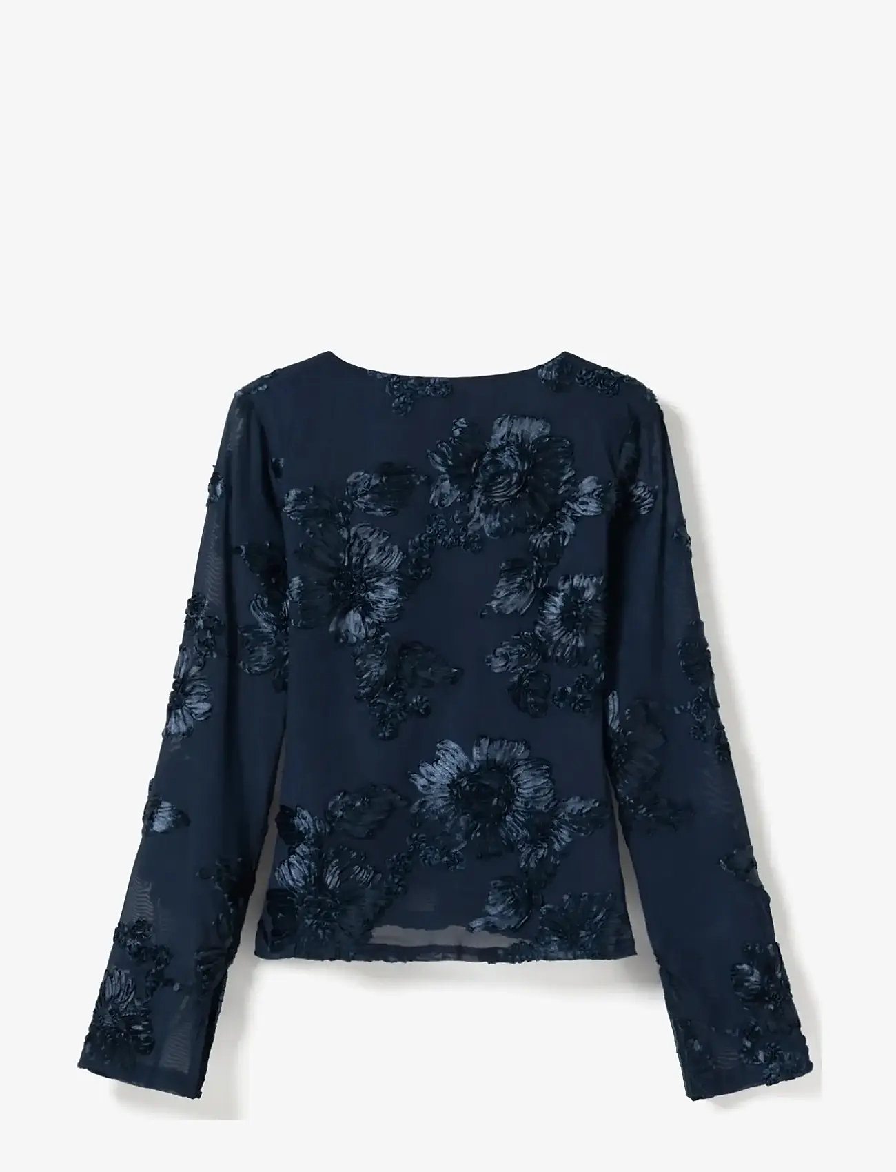 Noella - Lucille Top - langærmede bluser - navy - 3