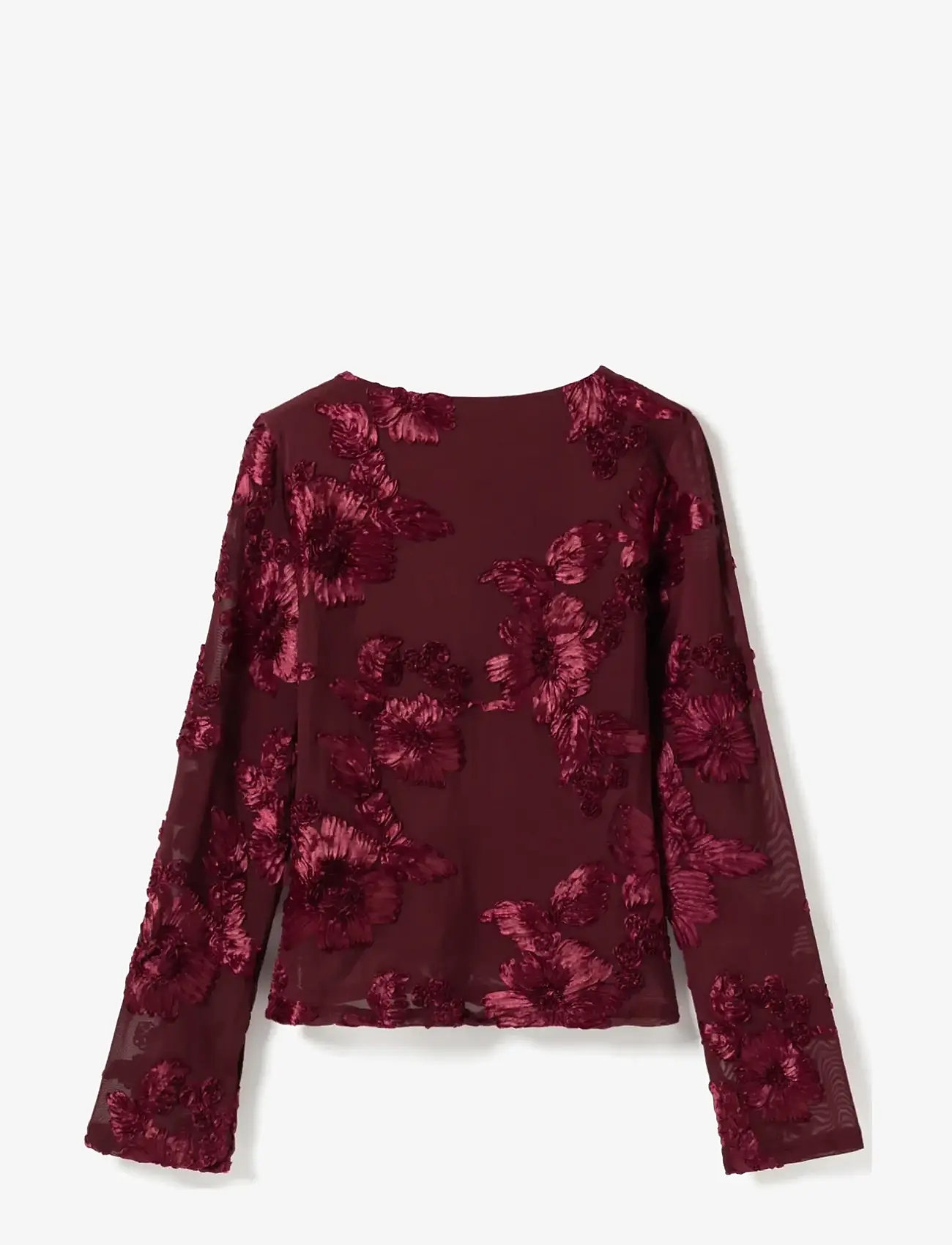 Noella - Lucille Top - langærmede bluser - winetasting - 3