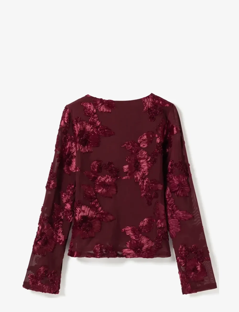 Noella - Lucille Top - langærmede bluser - winetasting - 3