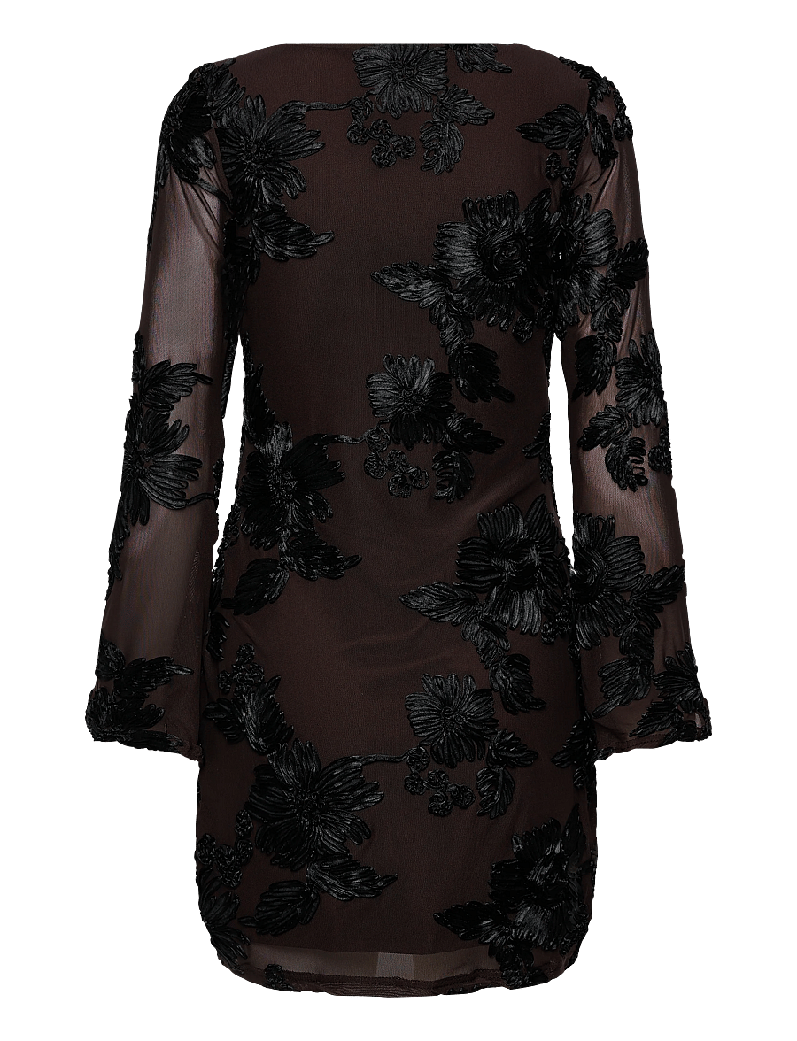 Noella - Joanette Dress - spitzenkleider - chocolate black - 2