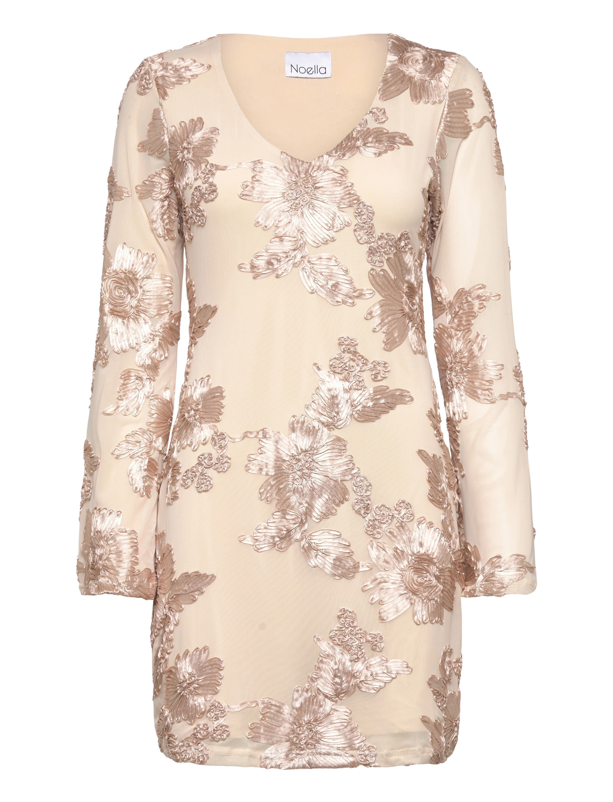Noella Joanette Dress - Festkjoler - IVORY / beige