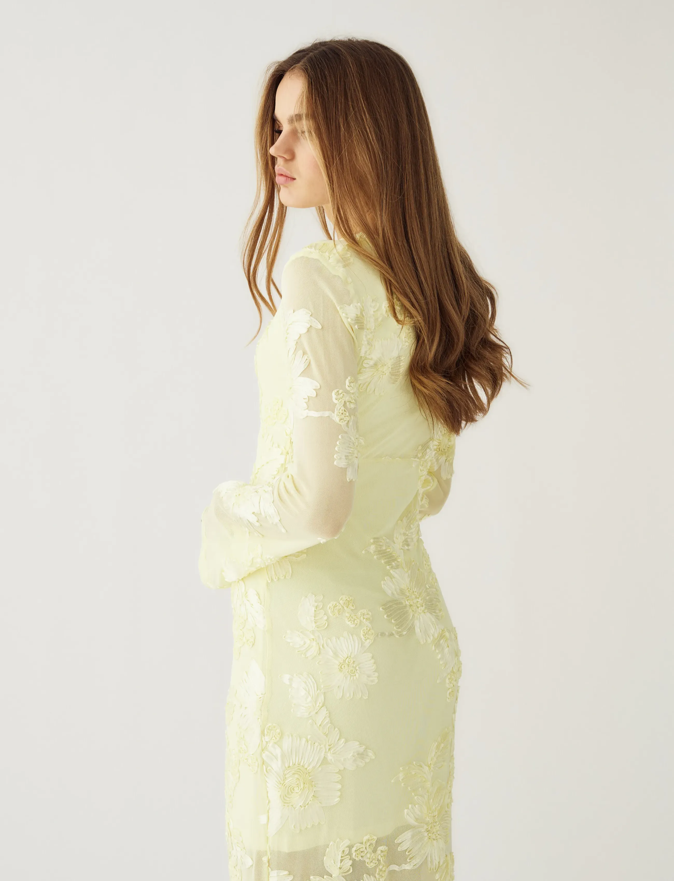 Noella - Kameyella C Dress - abendkleider - butter yellow - 5