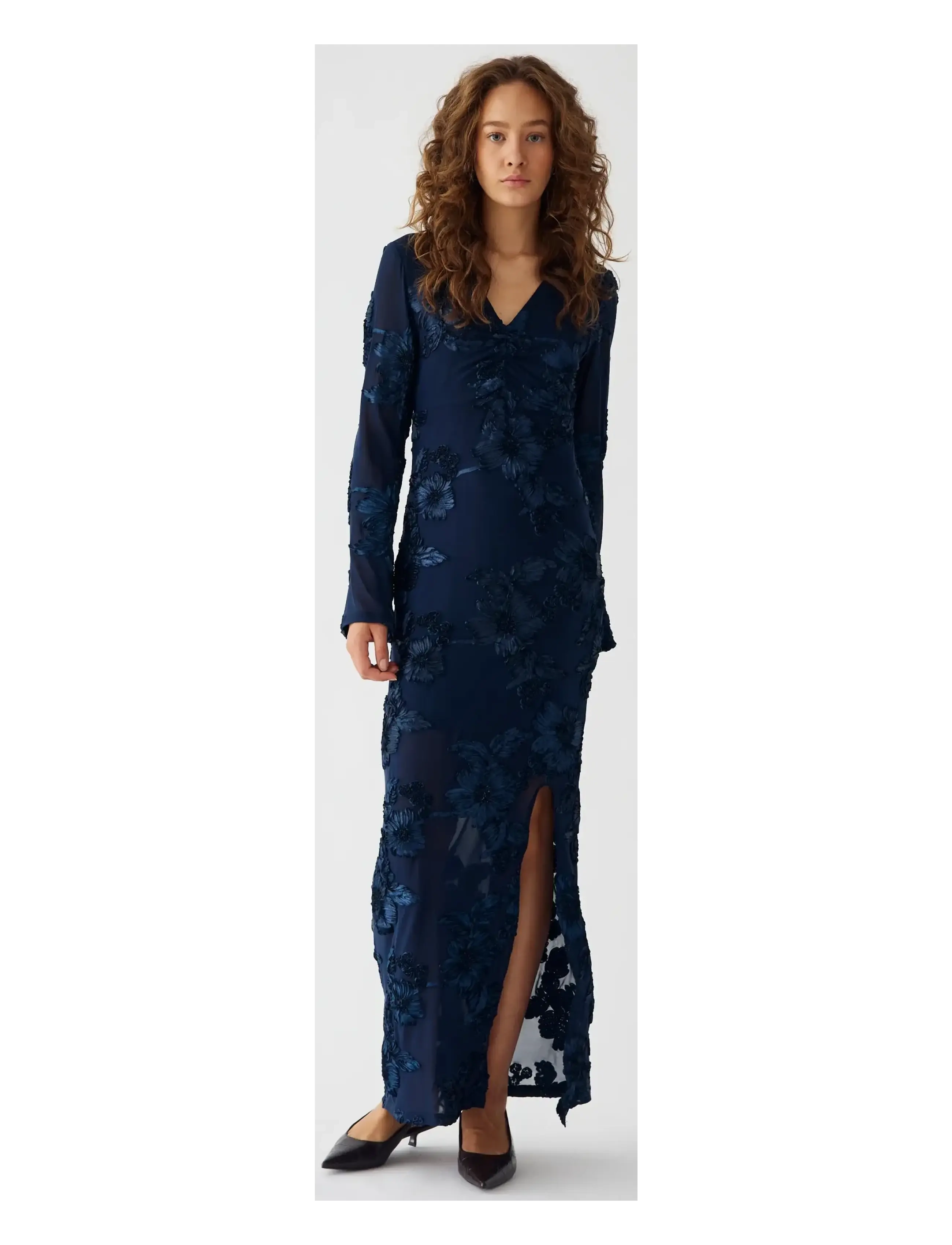 Kameyella C Dress - NAVY