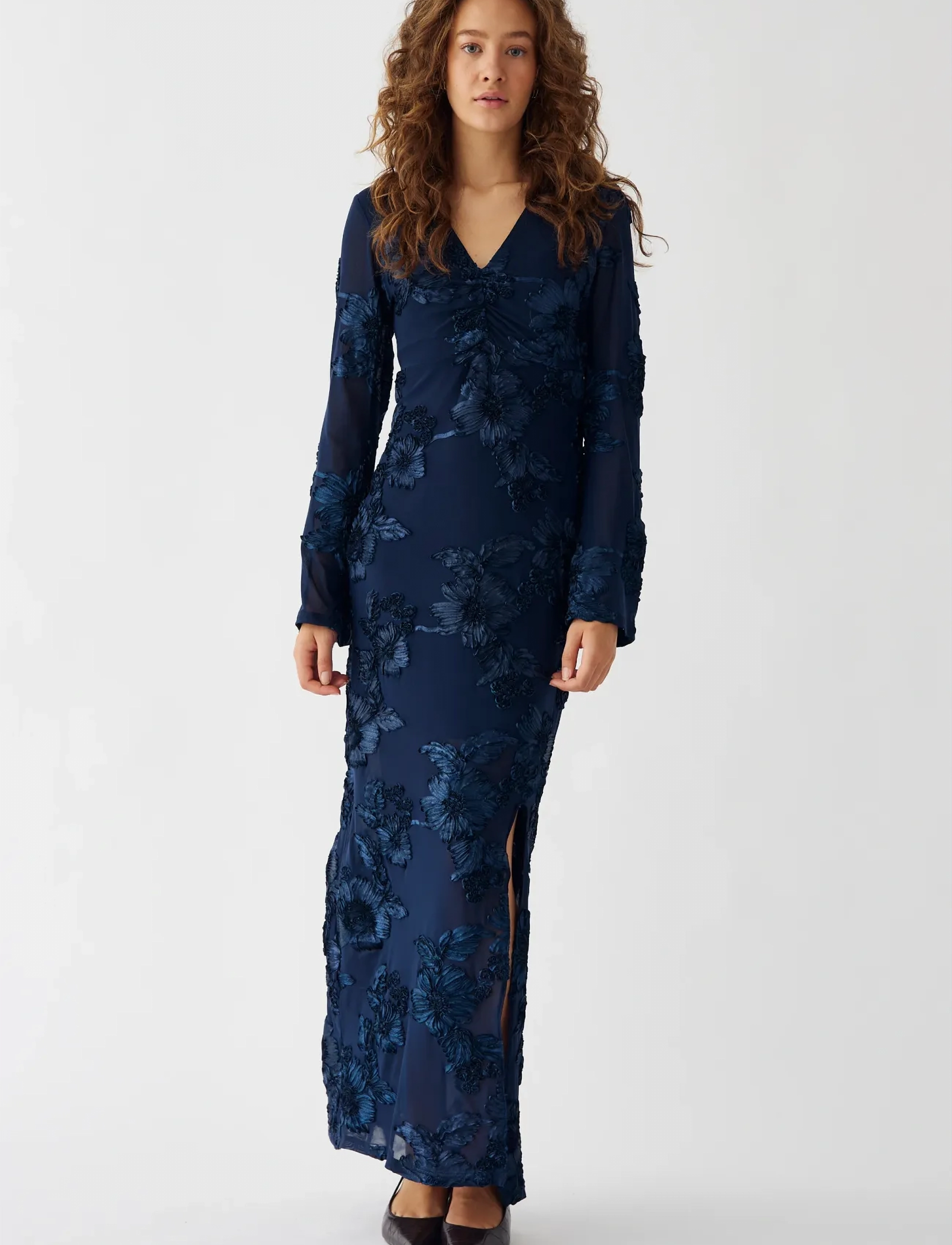 Noella - Kameyella C Dress - aftonklänningar - navy - 3
