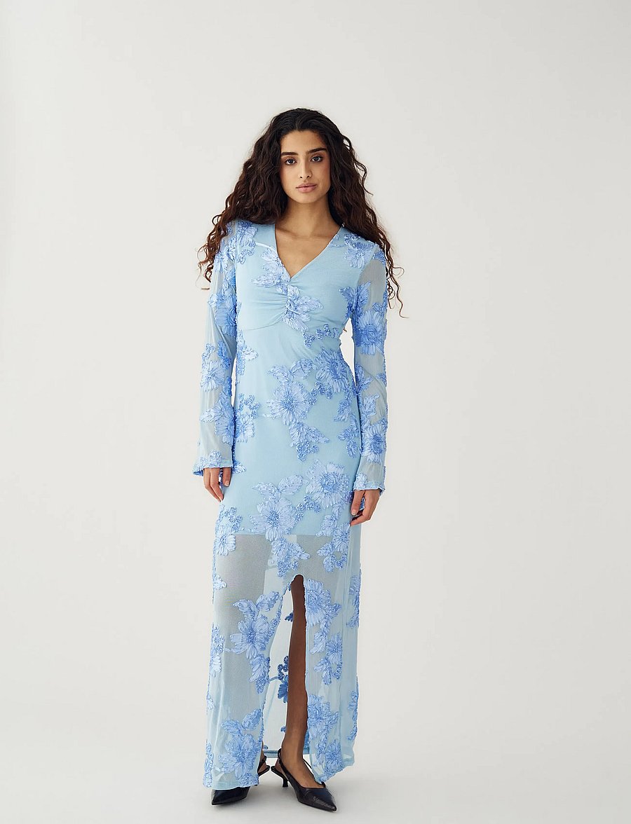 Noella - Kameyella C Dress - aftenkjoler - ocean spray - 0