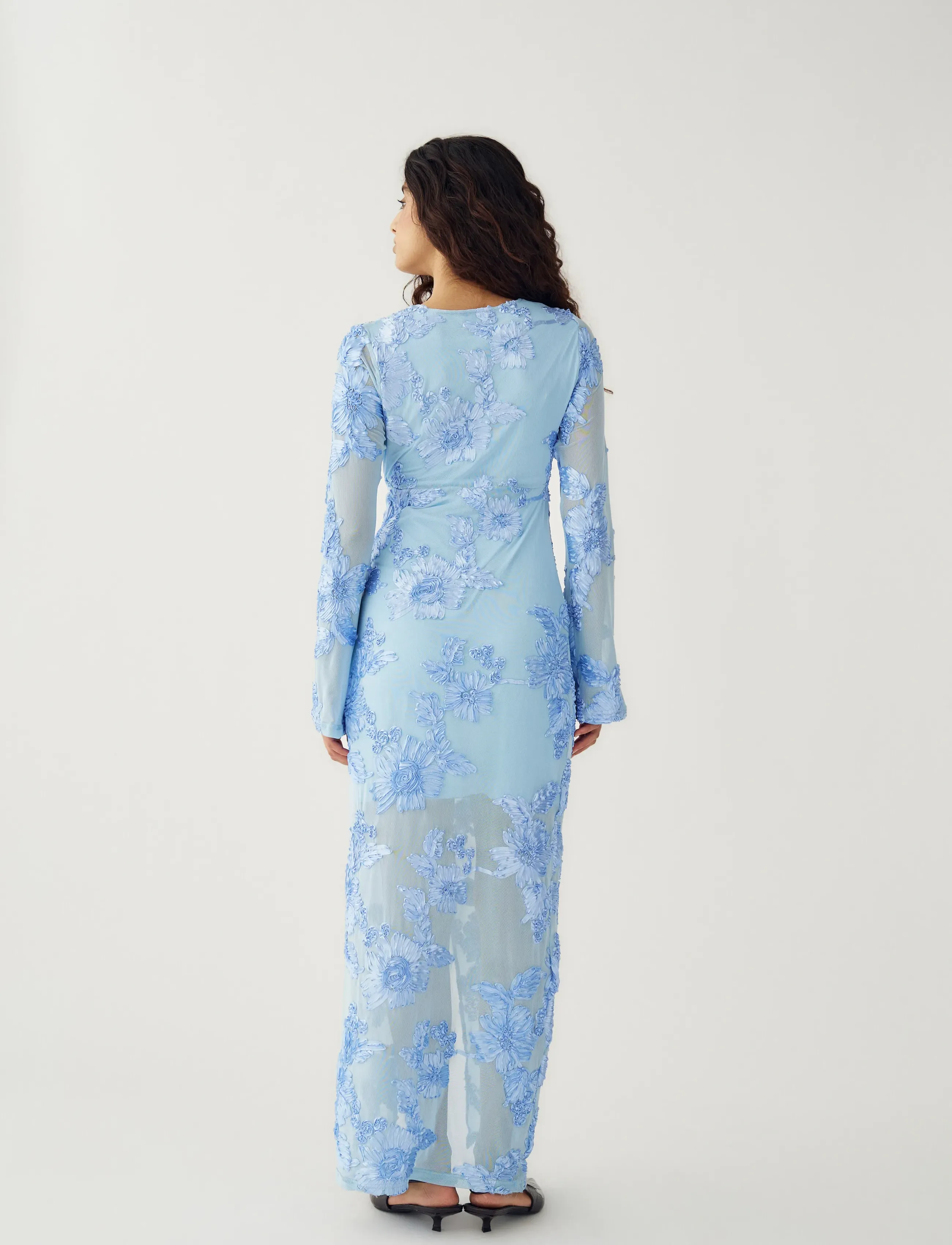 Noella - Kameyella C Dress - aftonklänningar - ocean spray - 3