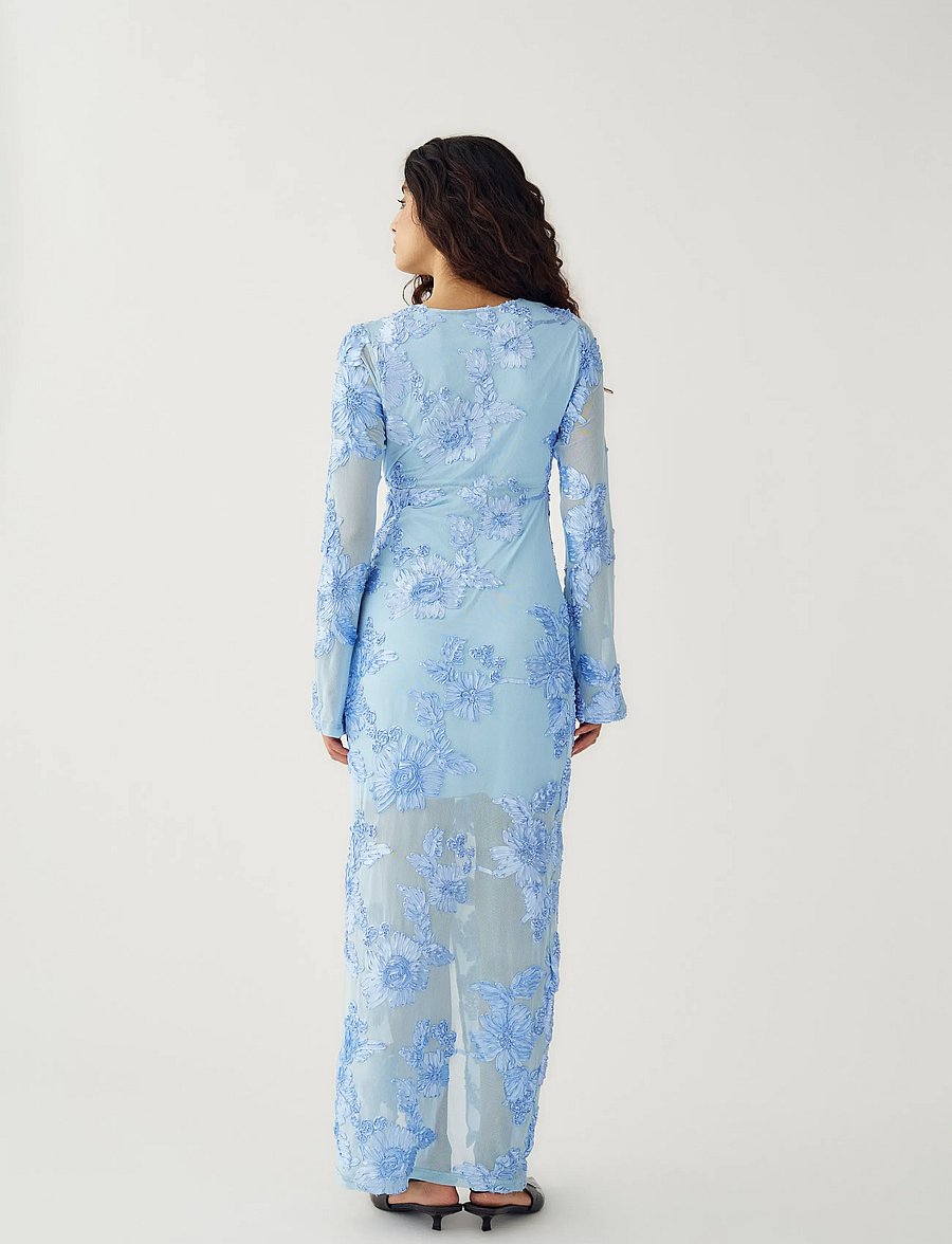 Noella - Kameyella C Dress - aftenkjoler - ocean spray - 3