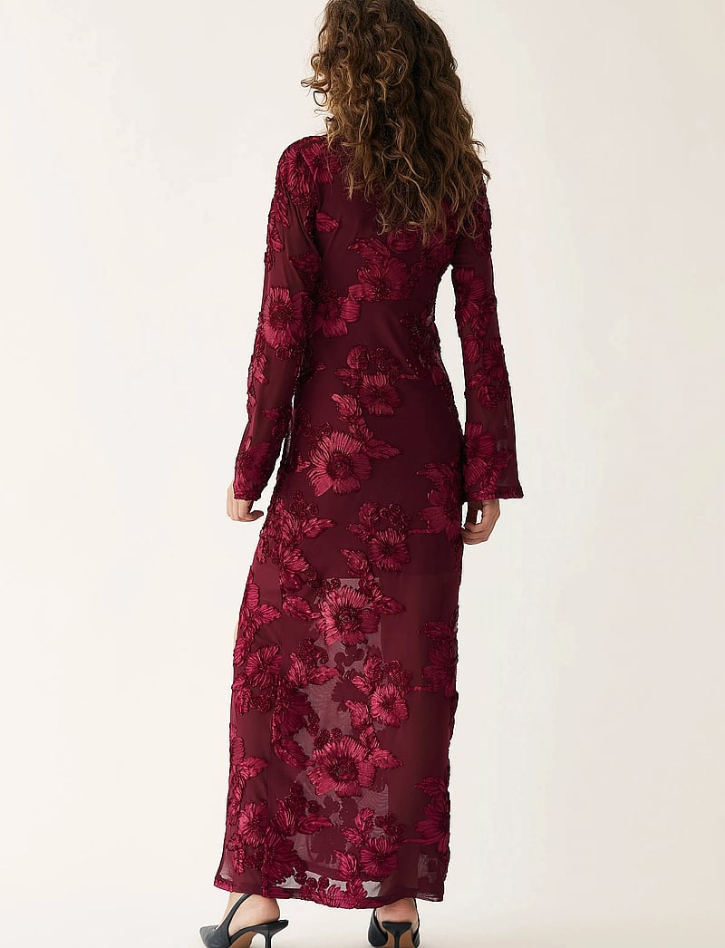 Noella - Kameyella C Dress - aftonklänningar - winetasting - 3