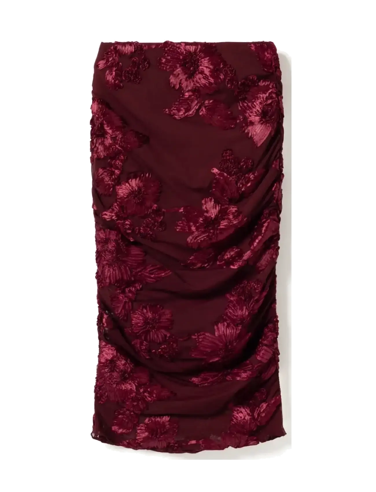 Noella N-Maridel Skirt - Seelikud - WINETASTING / burgundy