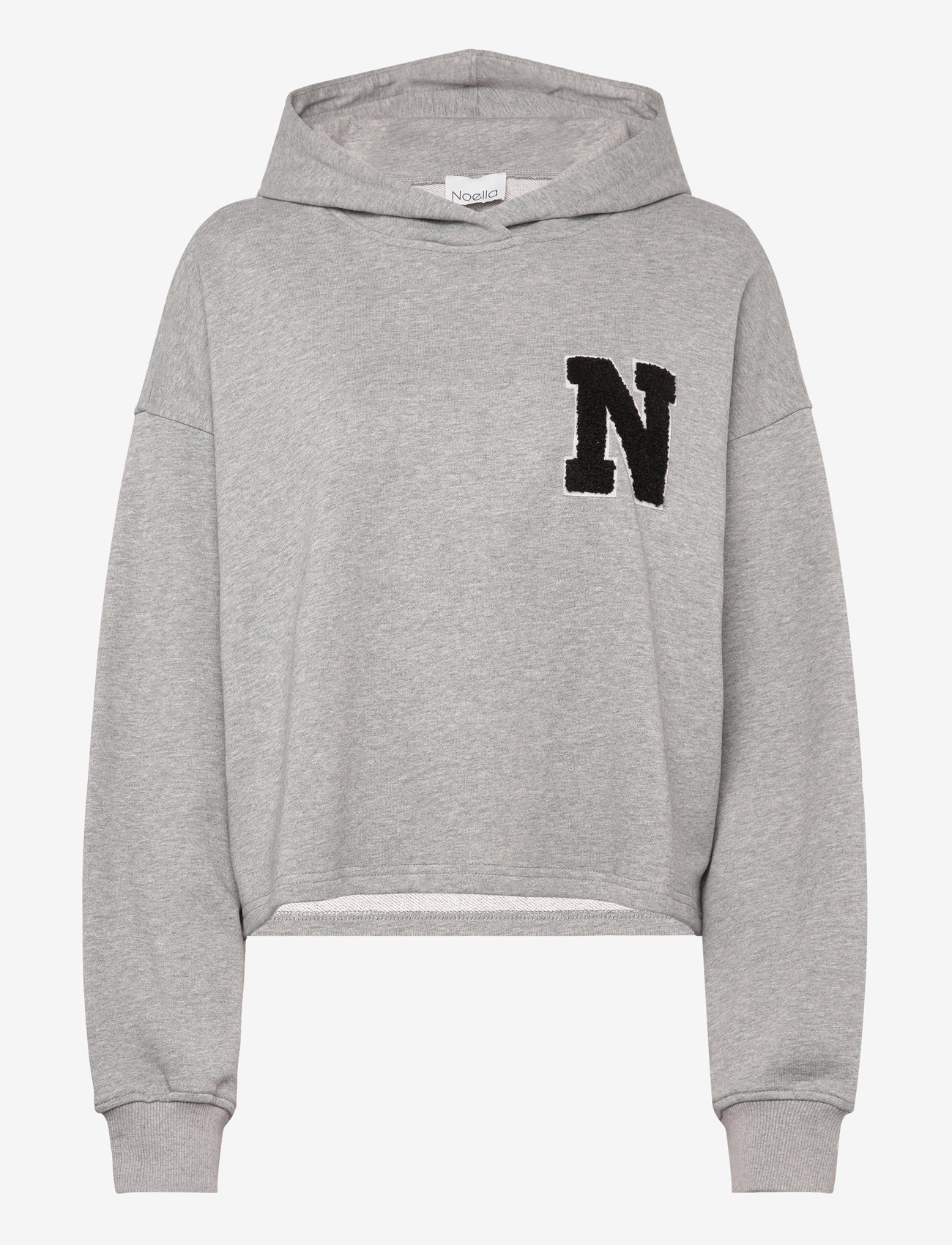 Noella - Lewanna Sweatshirt - kapuzenpullover - medium grey mel. - 1