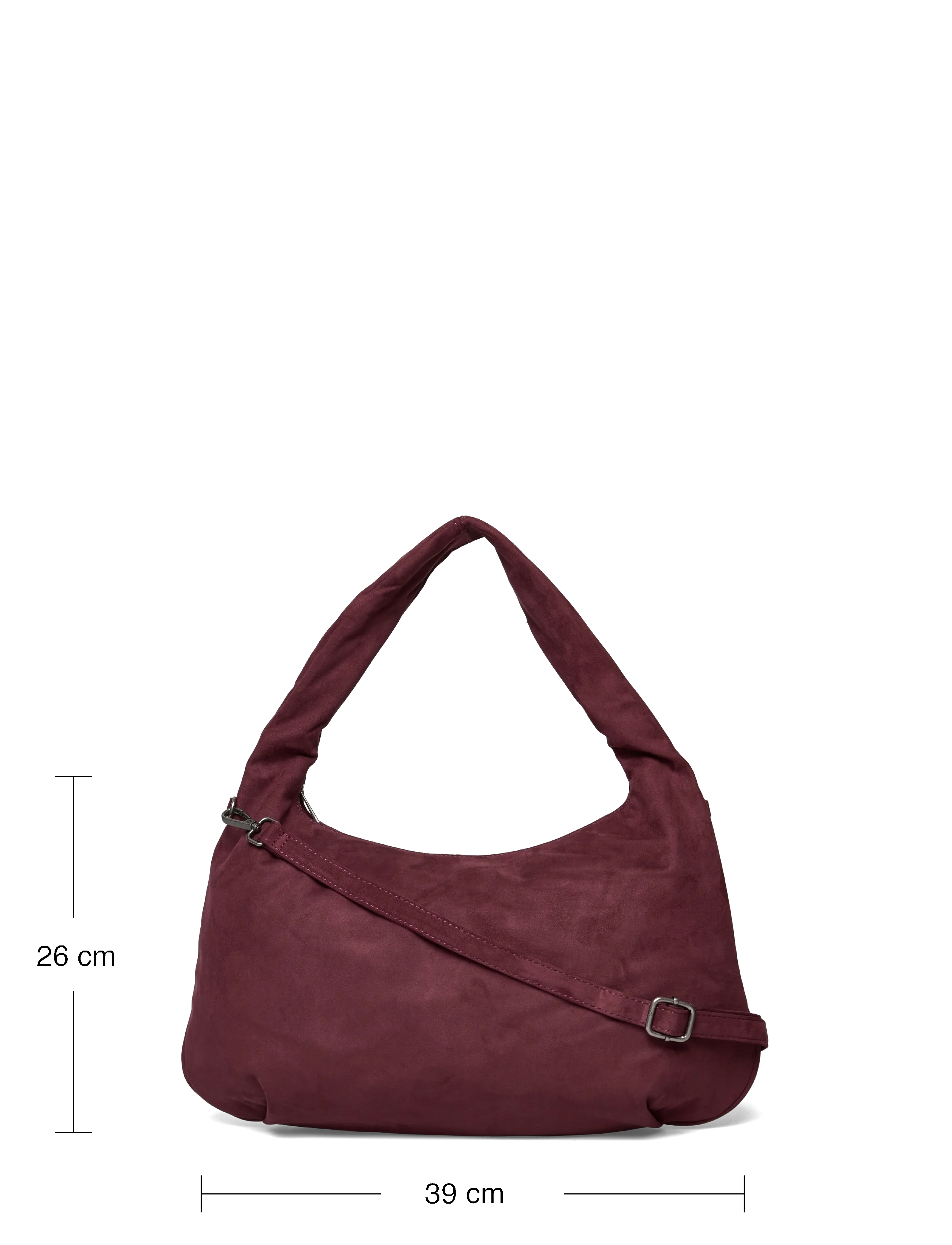 Noella - Peony Hobo Bag - fashion trends - burgundy - 3