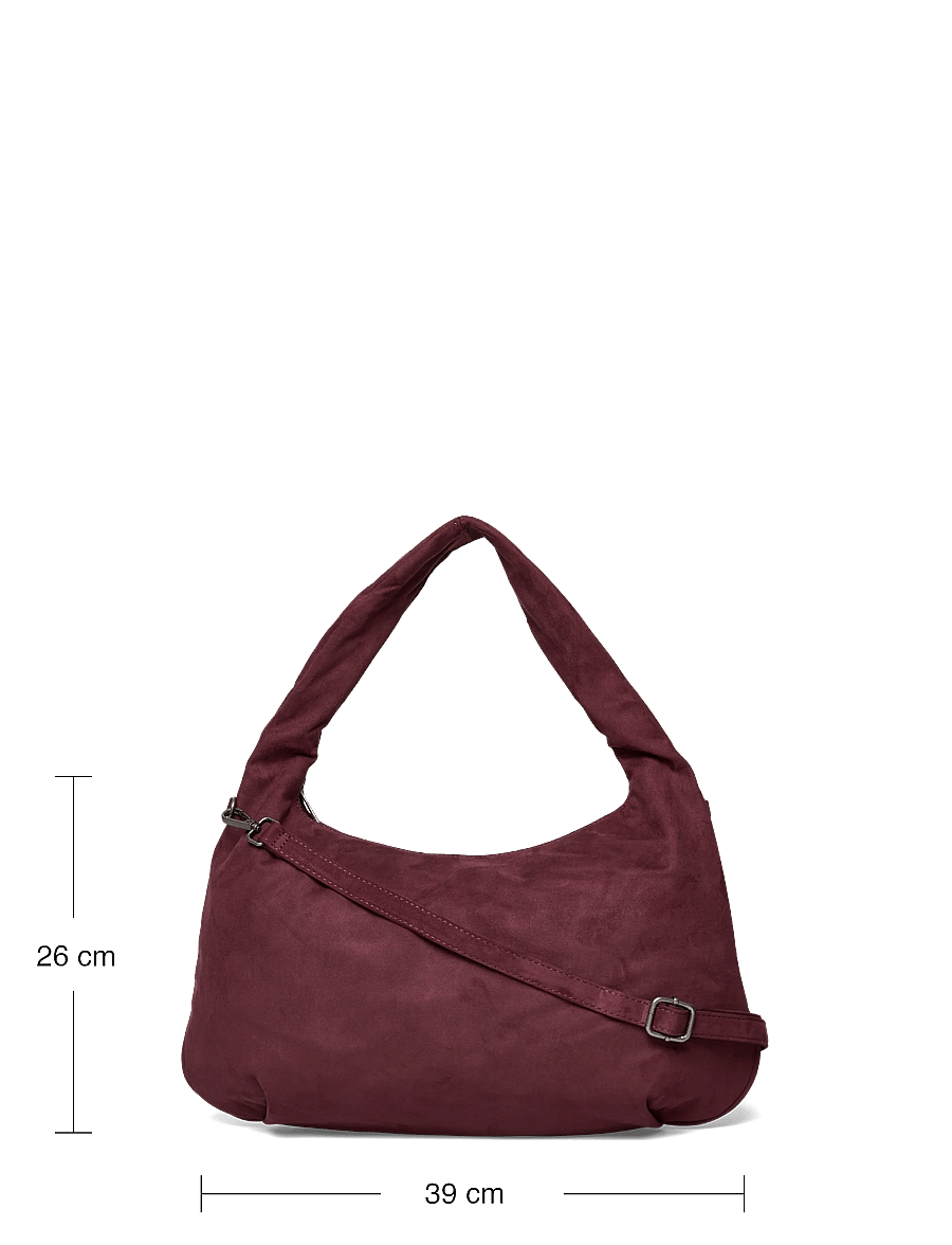 Noella - Peony Hobo Bag - modetrends - burgundy - 3