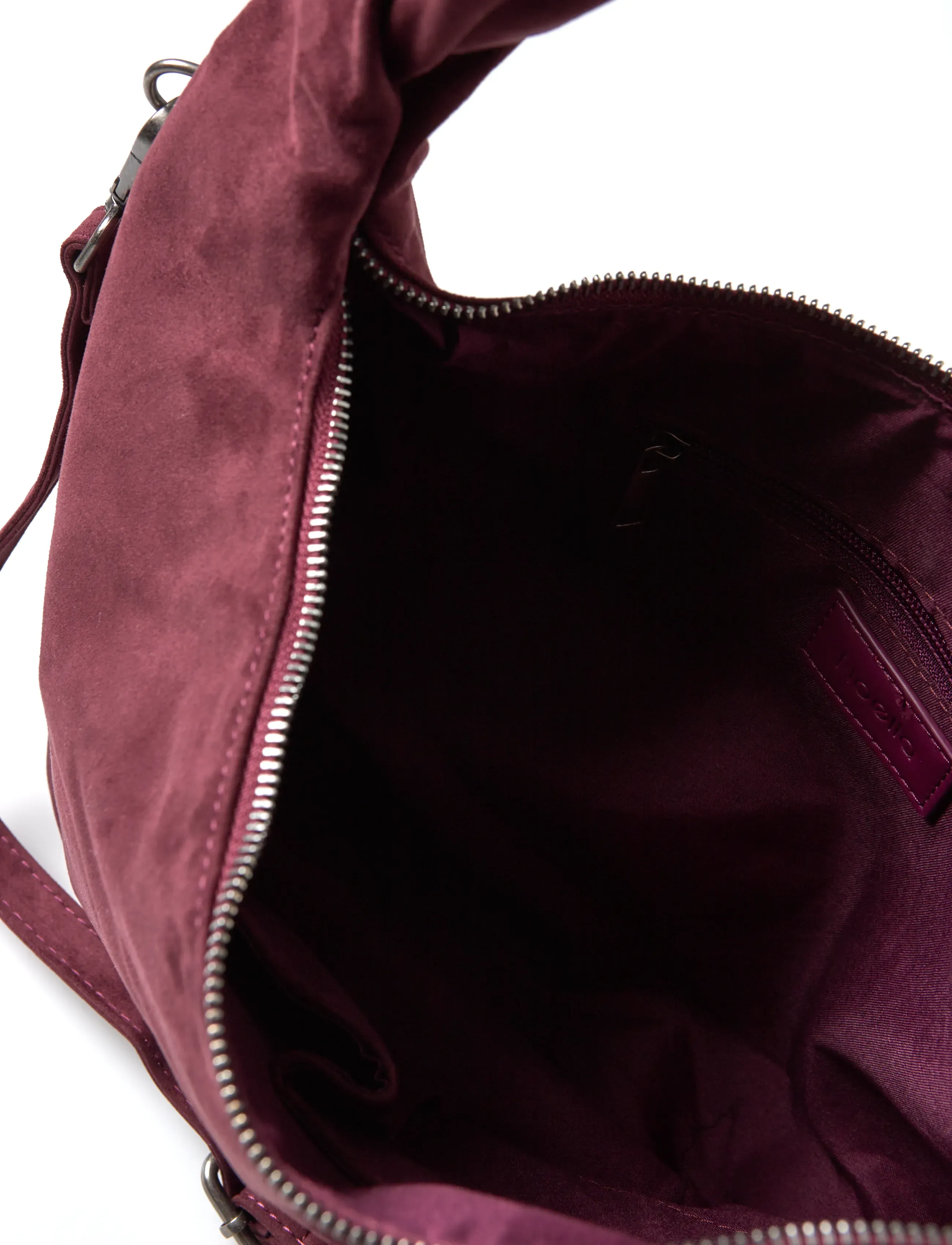 Noella - Peony Hobo Bag - fashion trends - burgundy - 4