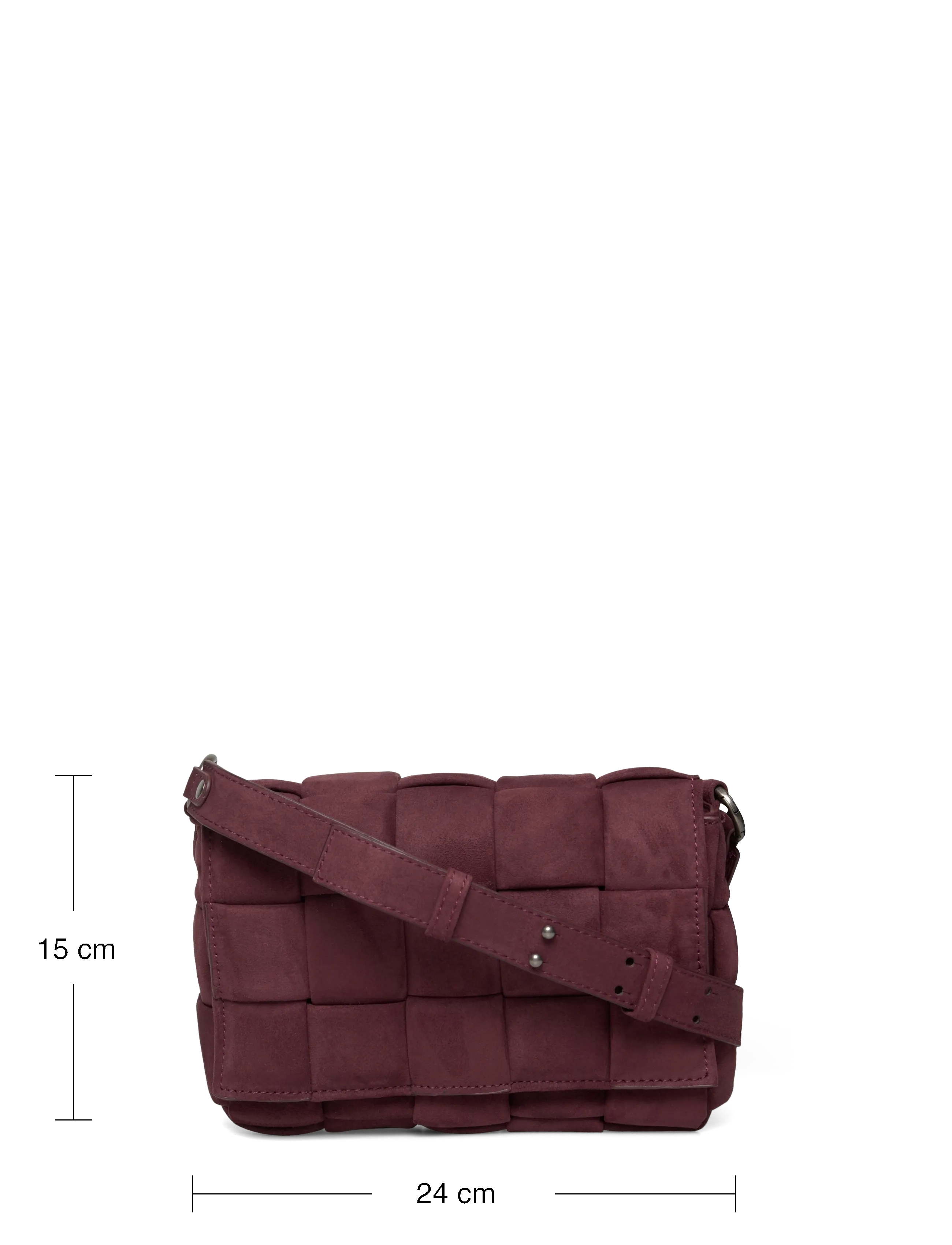 Noella - Brick Bag - shoppingväskor - burgundy - 3