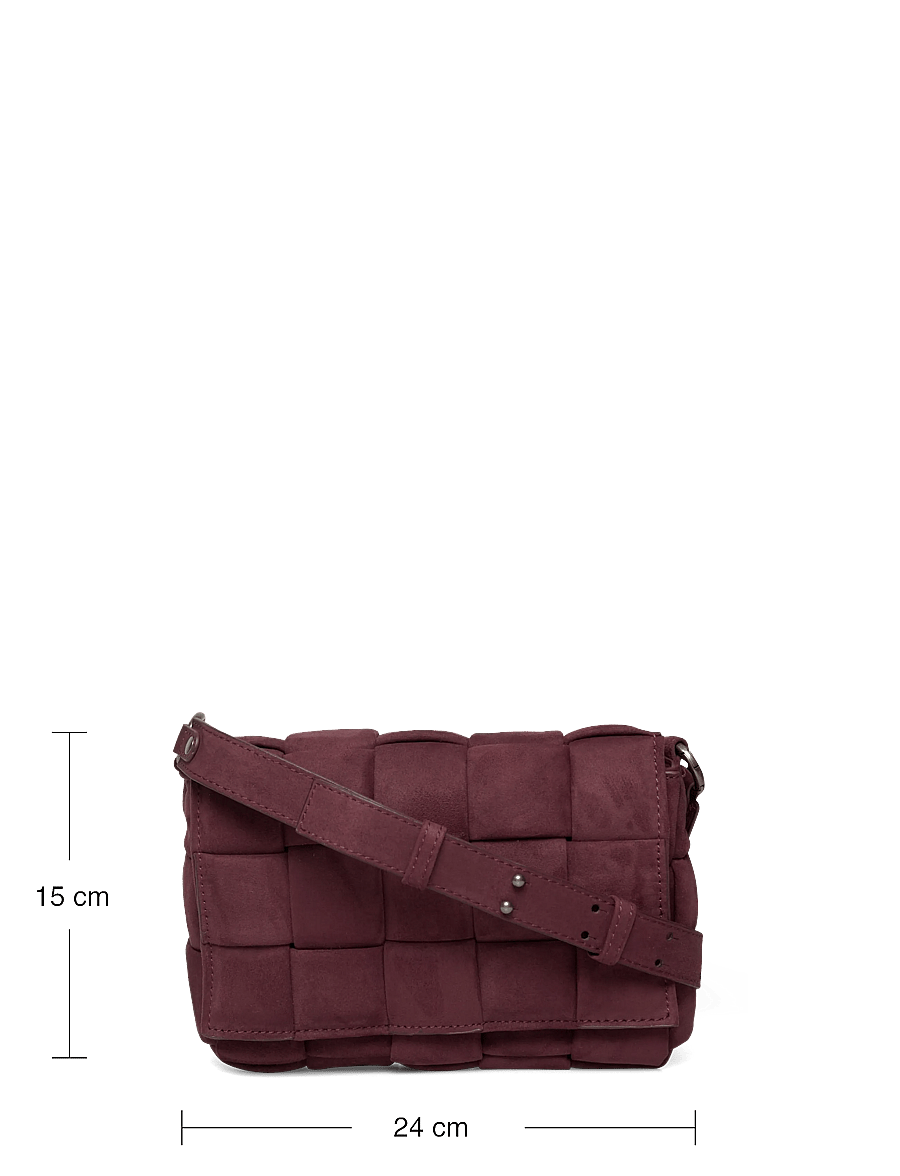 Noella - Brick Bag - shoppere - burgundy - 3
