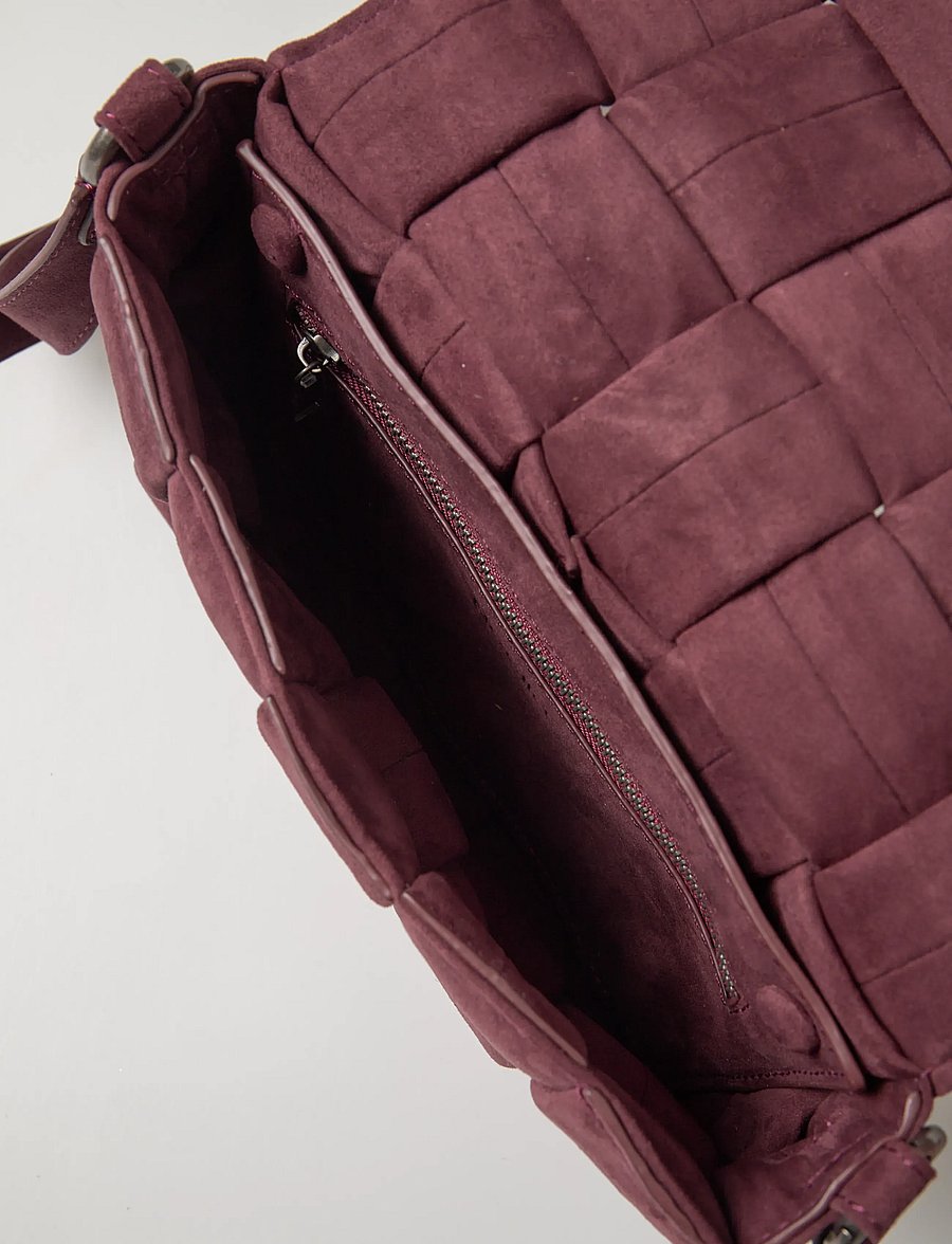 Noella - Brick Bag - shoppere - burgundy - 4