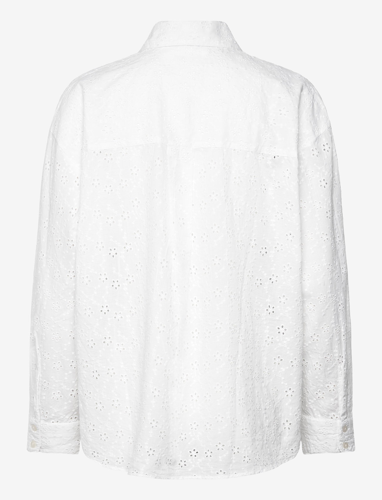 Noella - Lakelynn Shirt - långärmade skjortor - white - 2