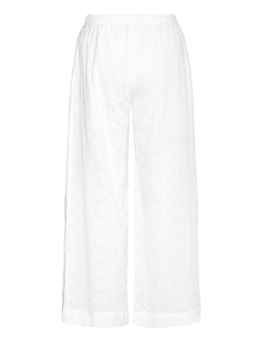 Noella - Samira Pants - bukser med brede ben - white - 2