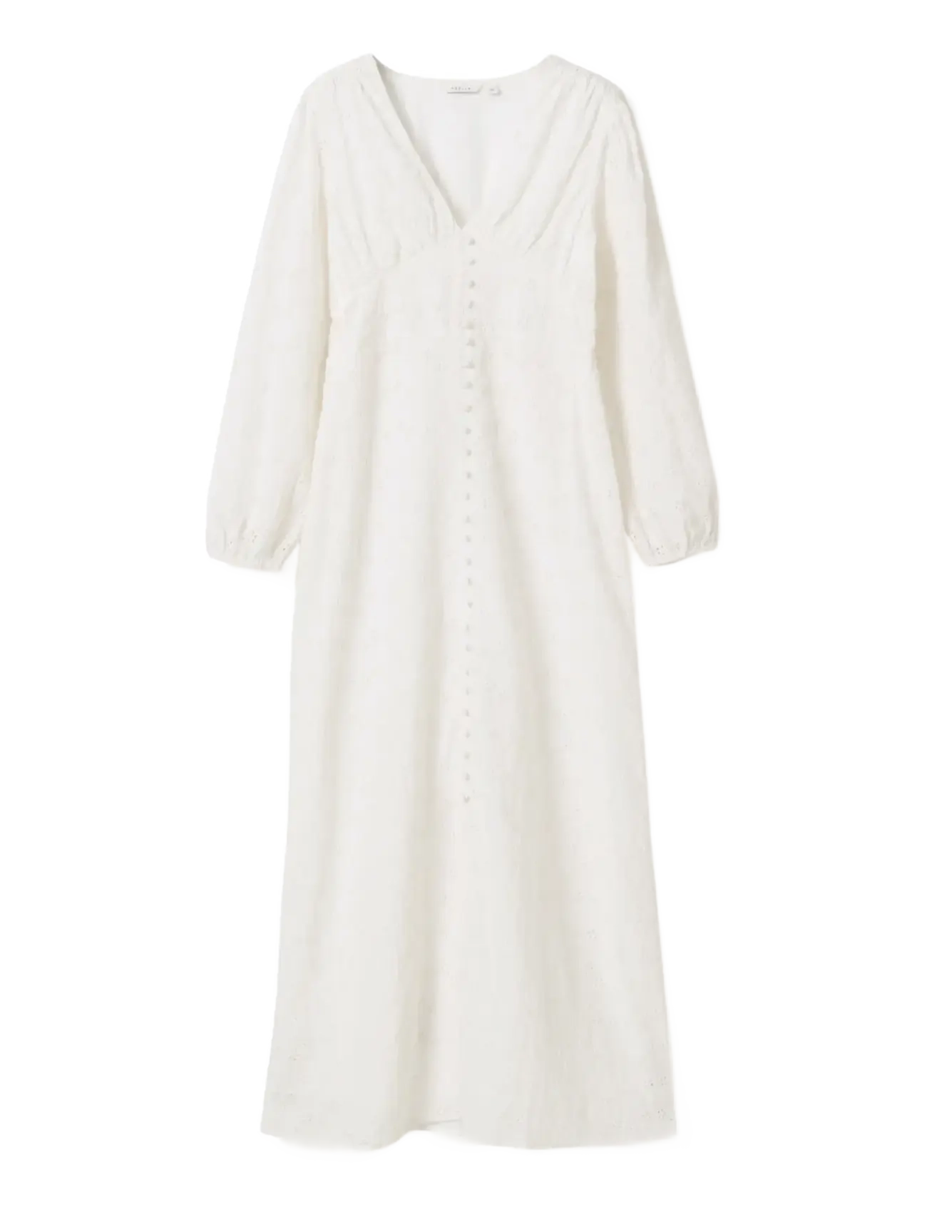 NOELLA N-Lilith Maxi Kleid Weiß - L - Damen