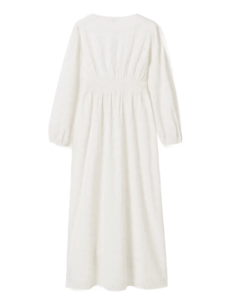 Noella - N-Lilith Maxi Dress - sommerkjoler - white - 1
