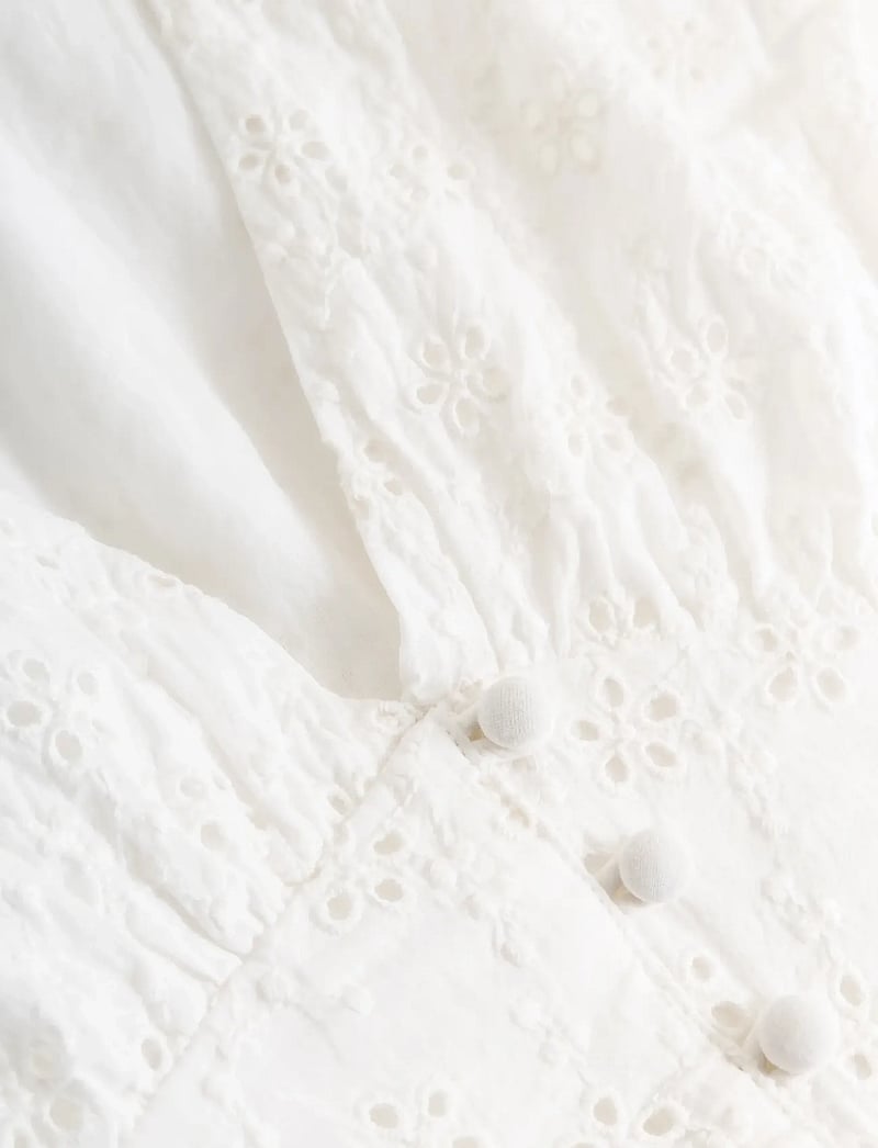 Noella - N-Lilith Maxi Dress - sommerkjoler - white - 2