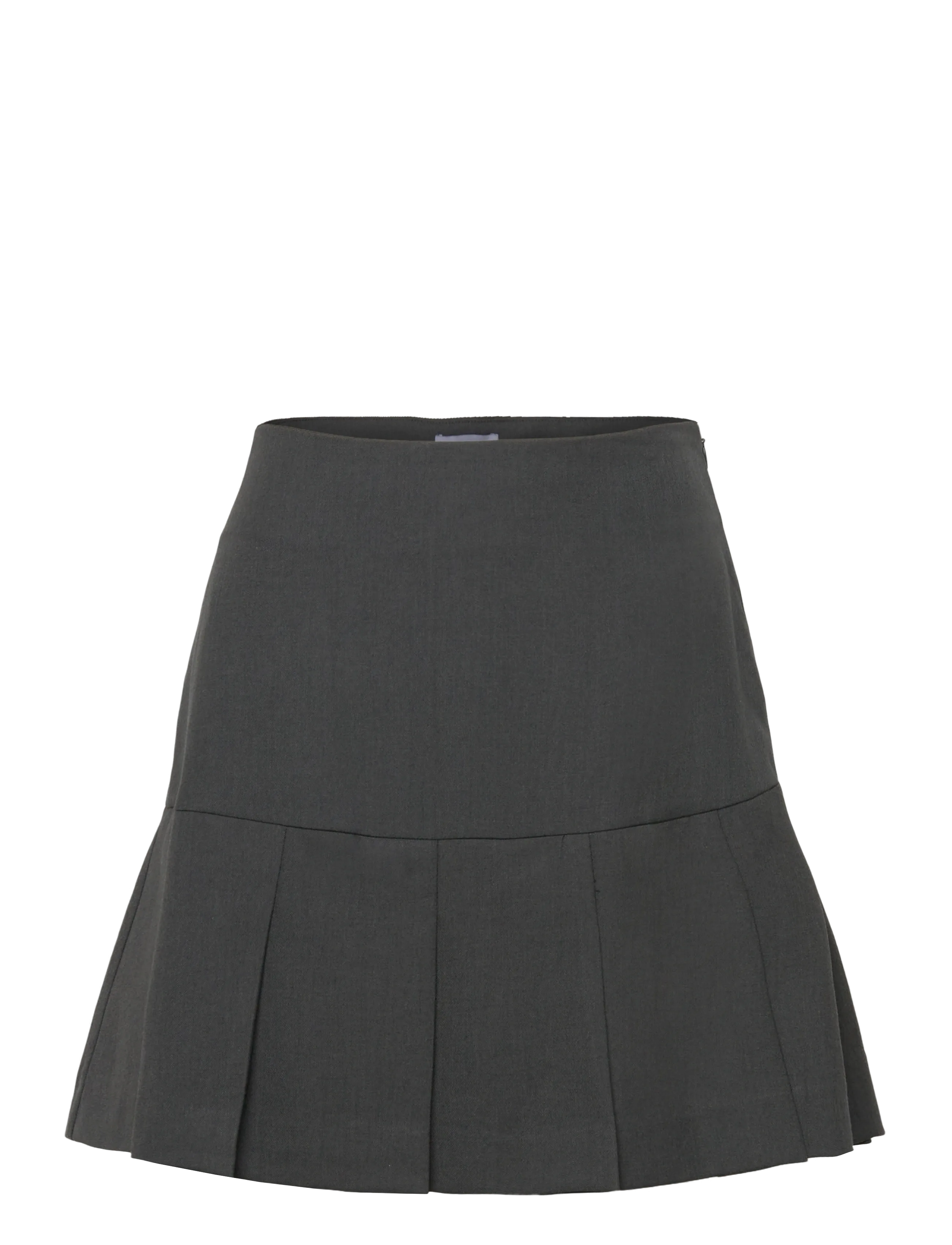 Noella Lovelyn Skirt - Skirts - DARK GREY MELANGE / grey