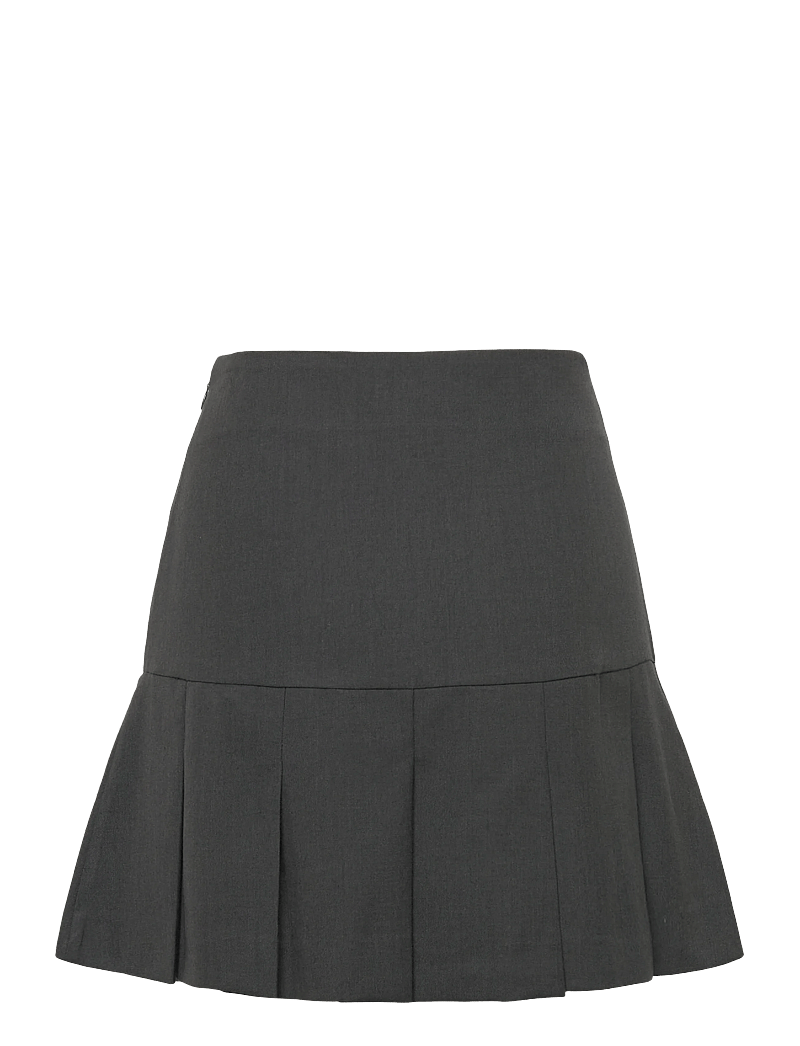 Noella - Lovelyn Skirt - plisseeritud seelikud - dark grey melange - 1