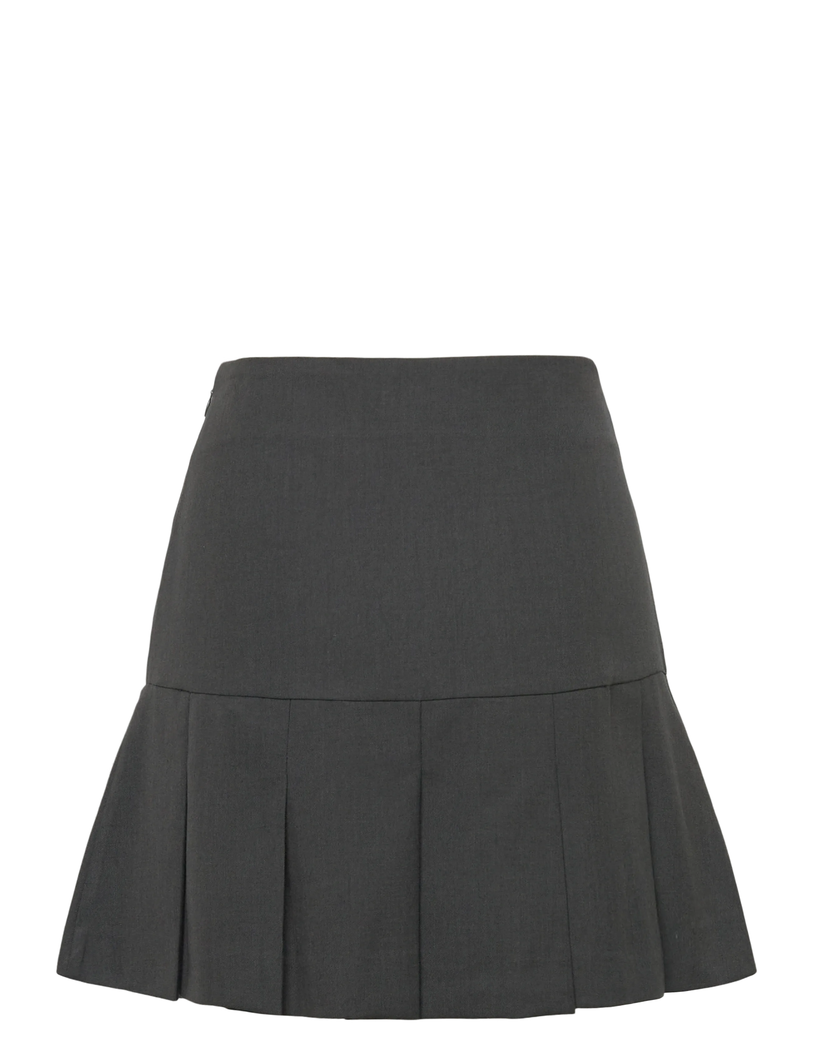 Noella - Lovelyn Skirt - plisseeritud seelikud - dark grey melange - 1