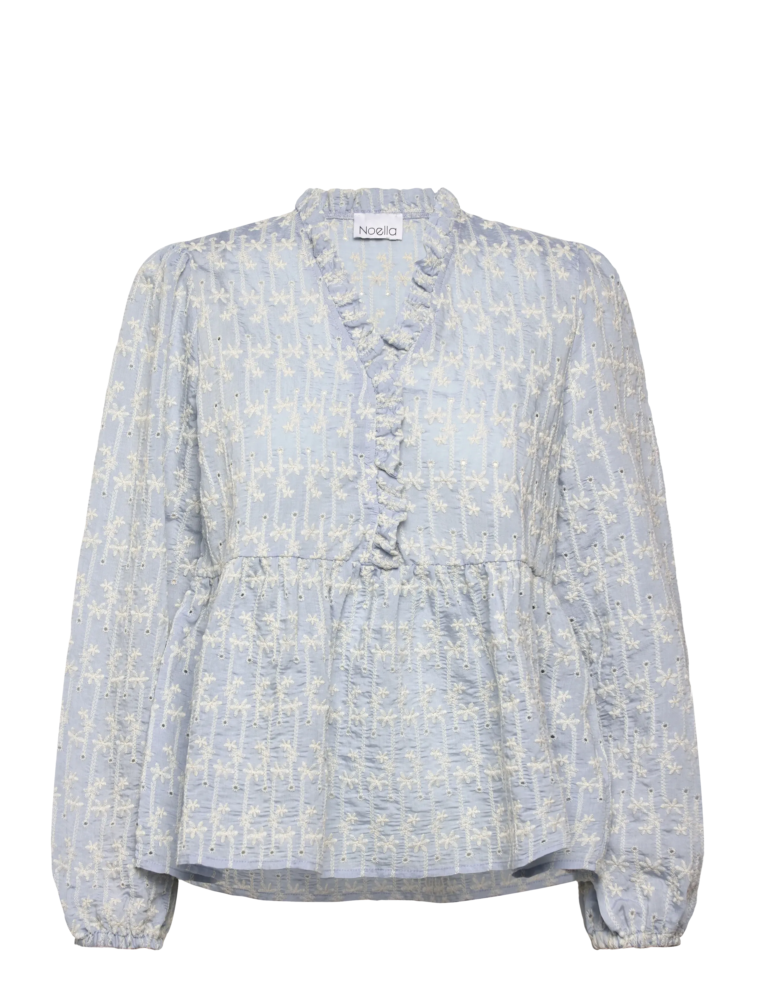 Noella Matti Blouse - Bluser - AIR BLUE / blue