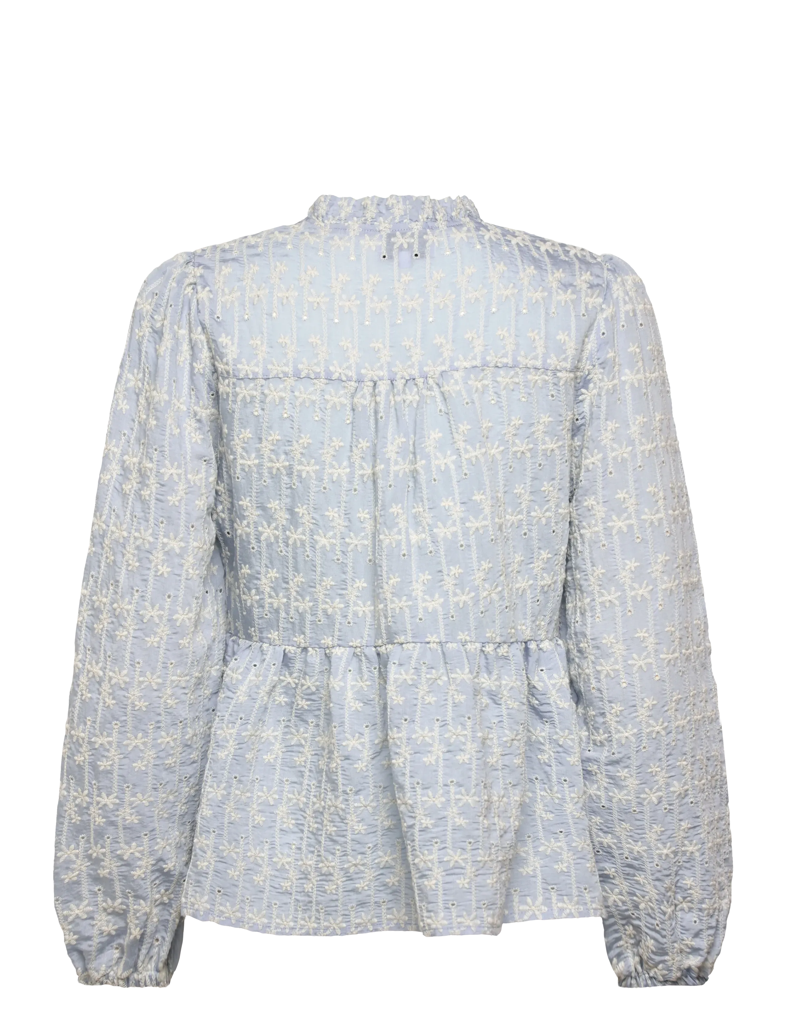 Noella - Matti Blouse - langärmlige blusen - air blue - 2