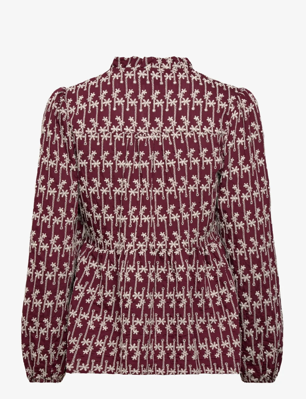 Noella - Matti Blouse - langærmede bluser - dusty mahogany - 2